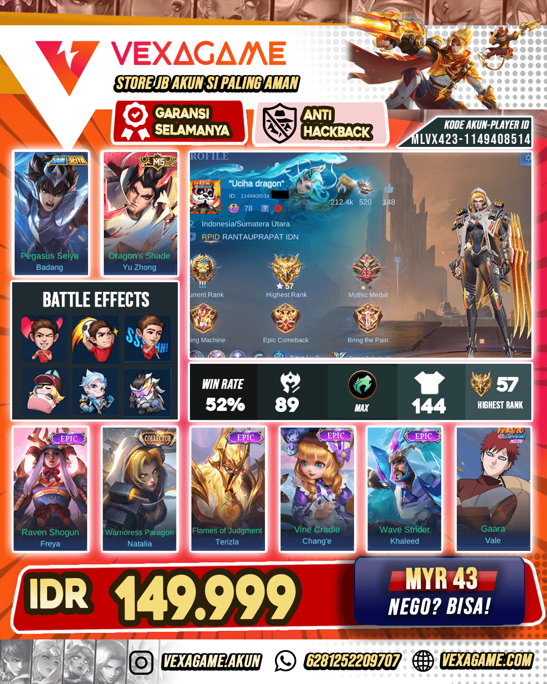 Natalia Collector Murah