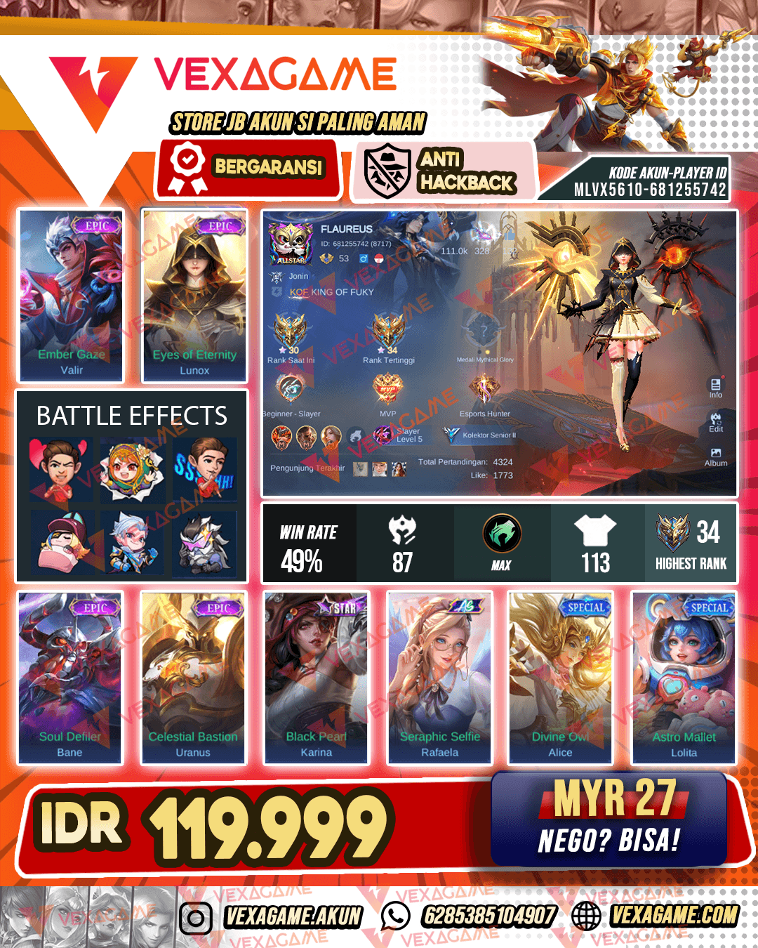 Lunox Epic | Valir Epic