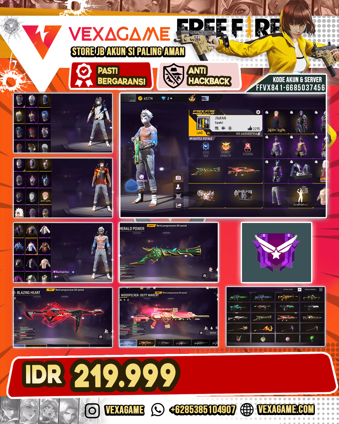 POLOSAN SG TEROMPET | MP40 INCUBATOR |  WOODPEAKER DEITY WARCRY | VAULT OTW 200