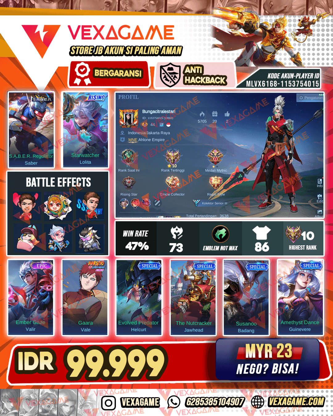 Kolektor Senior Murah