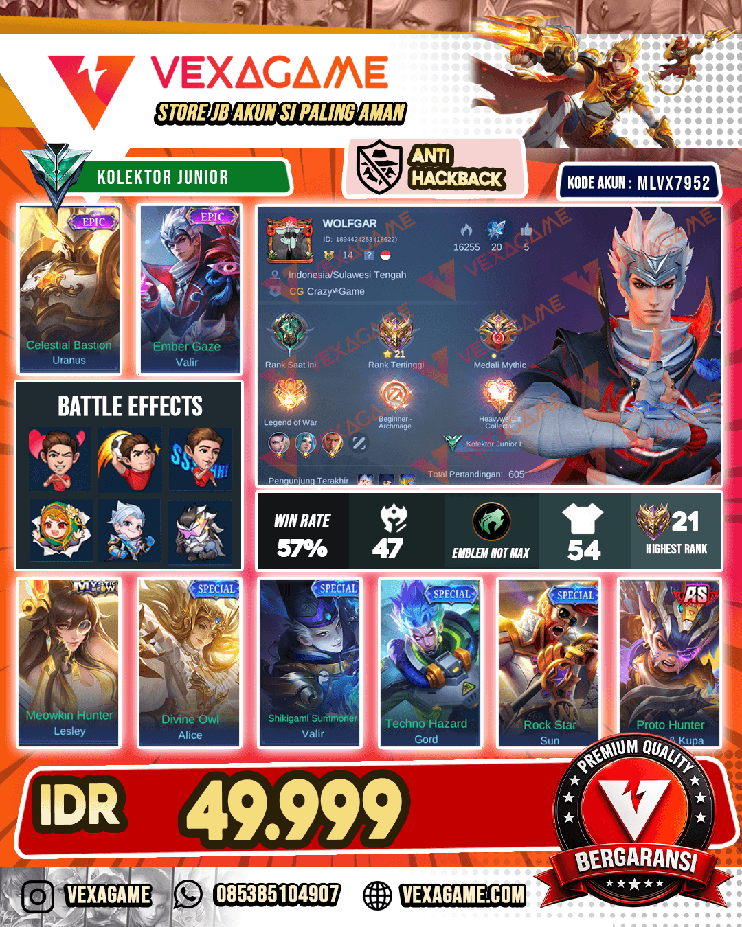 Akun Murah Harga Pelajar
