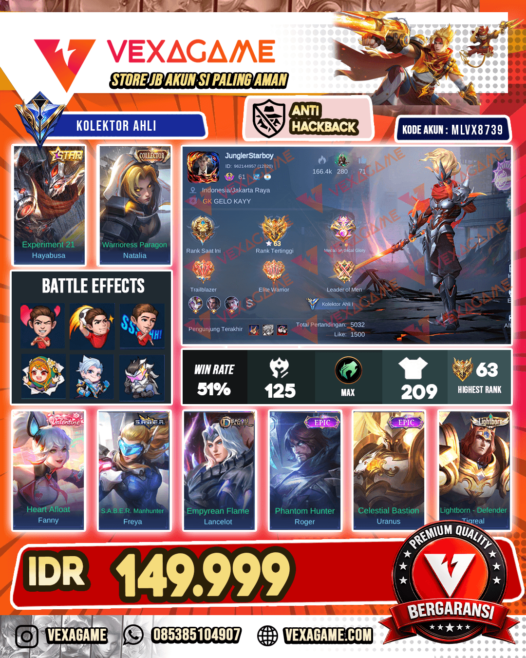 Hayabusa Annual Star | Natalia Collector
