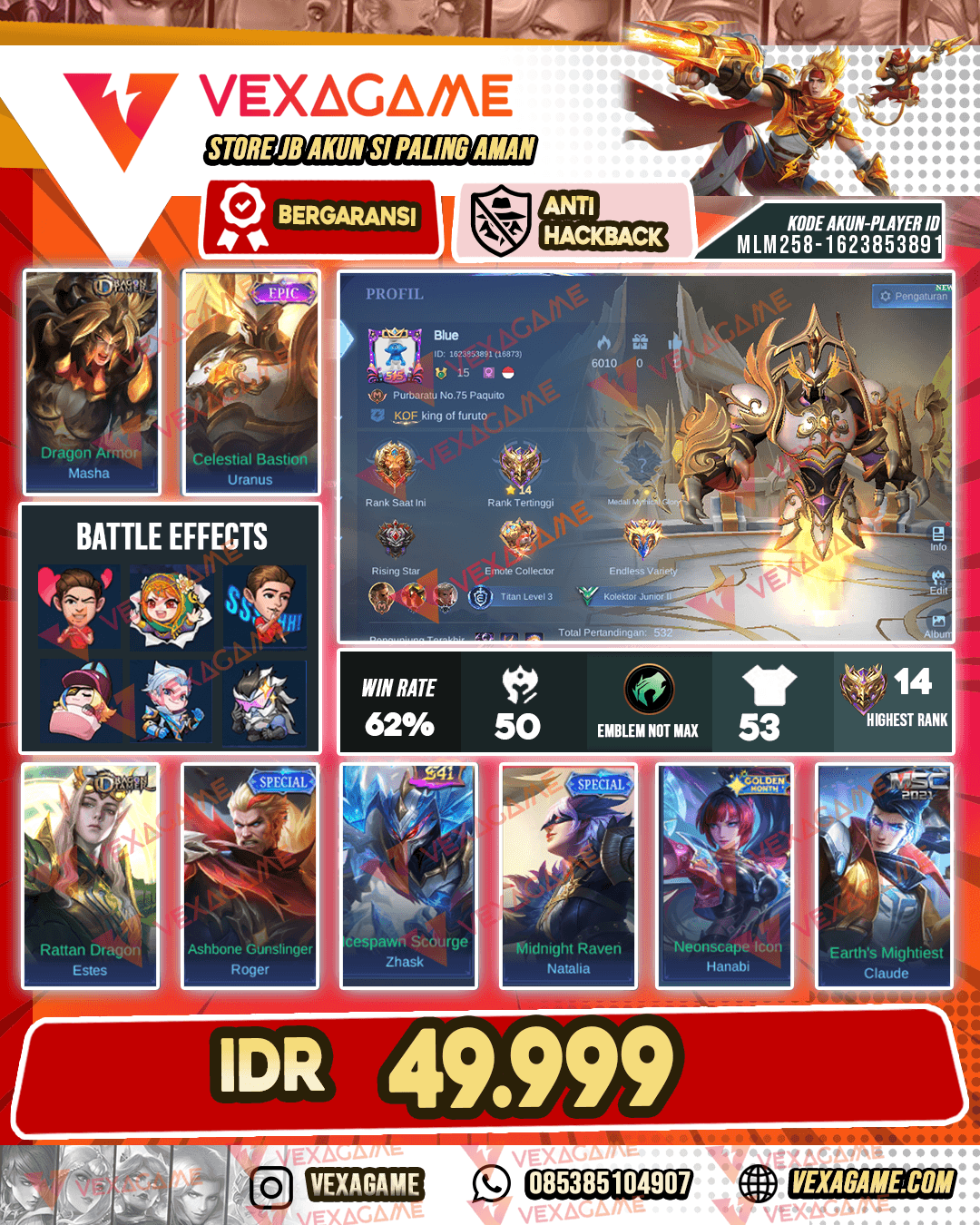 Akun Murah Harga Merakyat