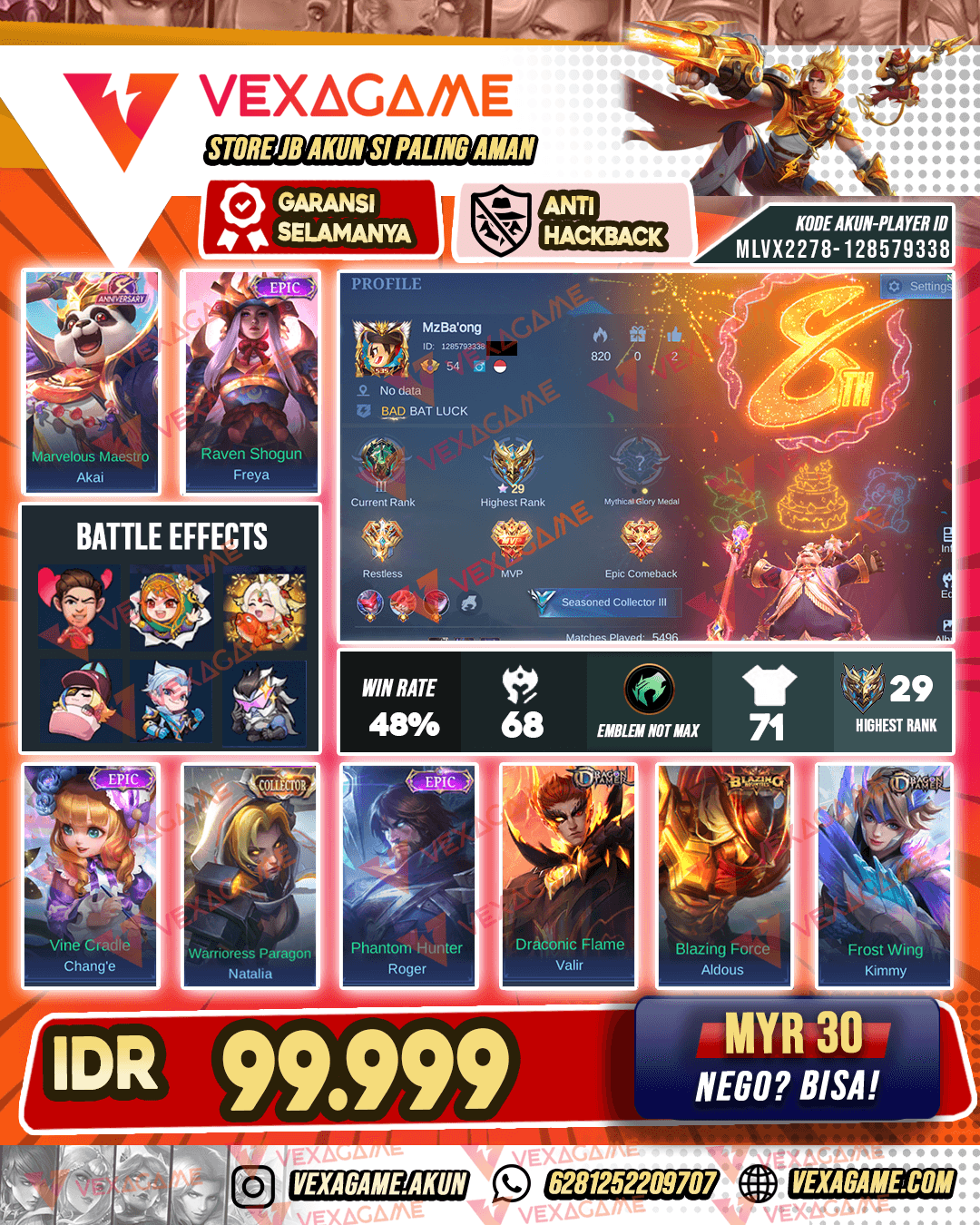 Akun Murah