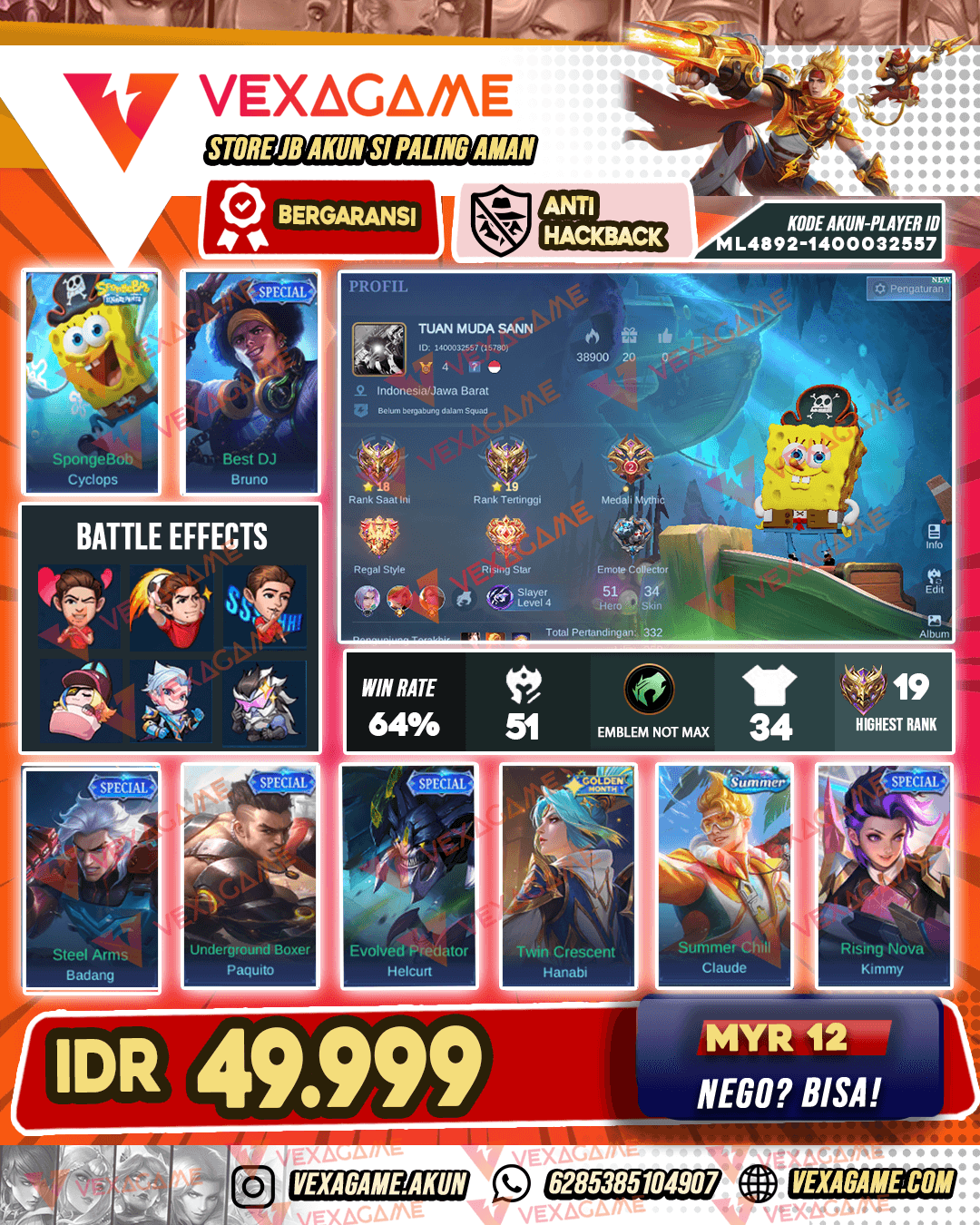 Cyclop Spongebob