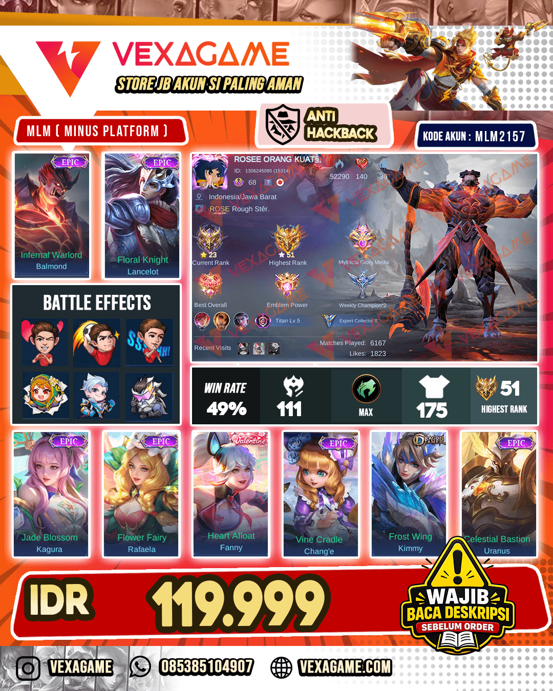 Balmond Epic | Lancelot Epic