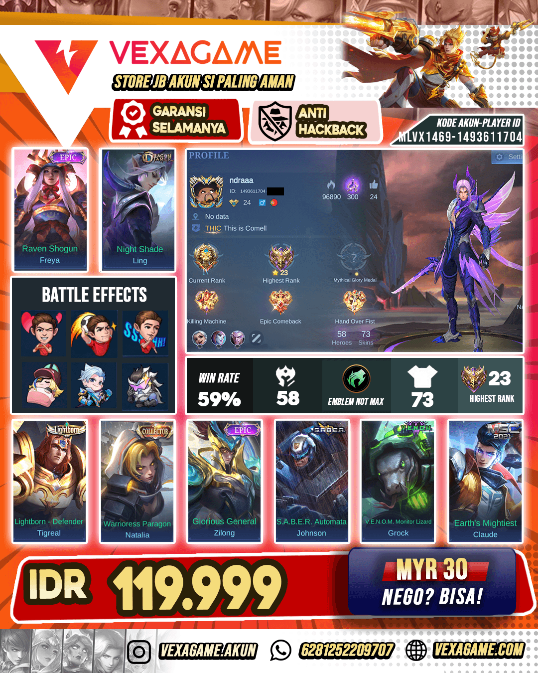 Ling Dragon Tamer Murah