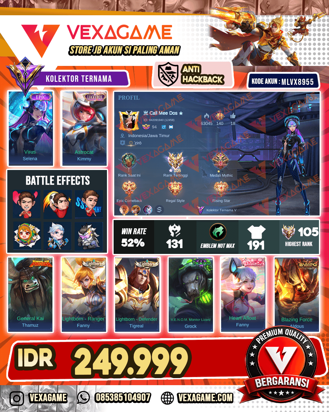 Selena Epic X Kimmy Luckybox | Ex Immortal