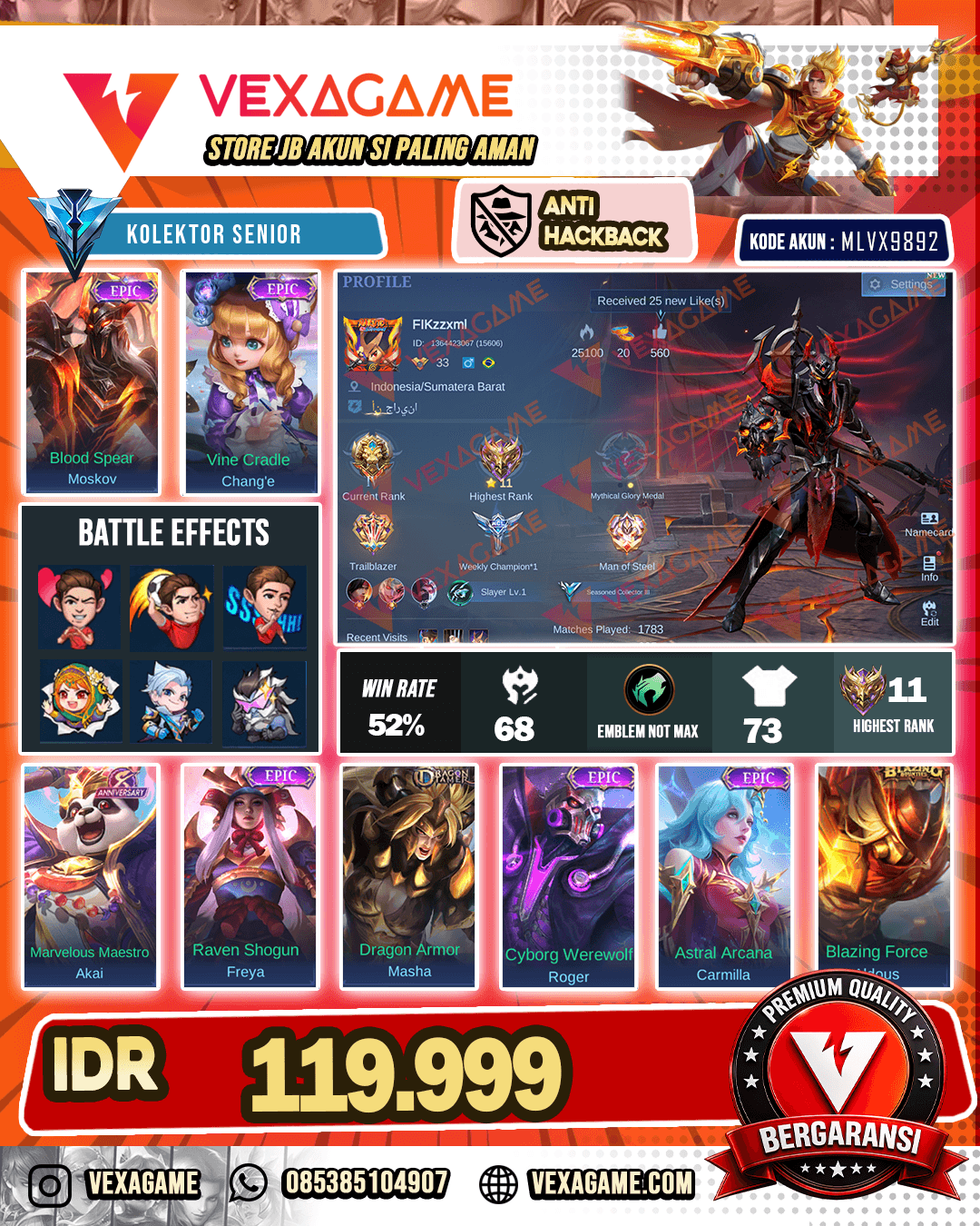 Moskov Epic | Change Epic