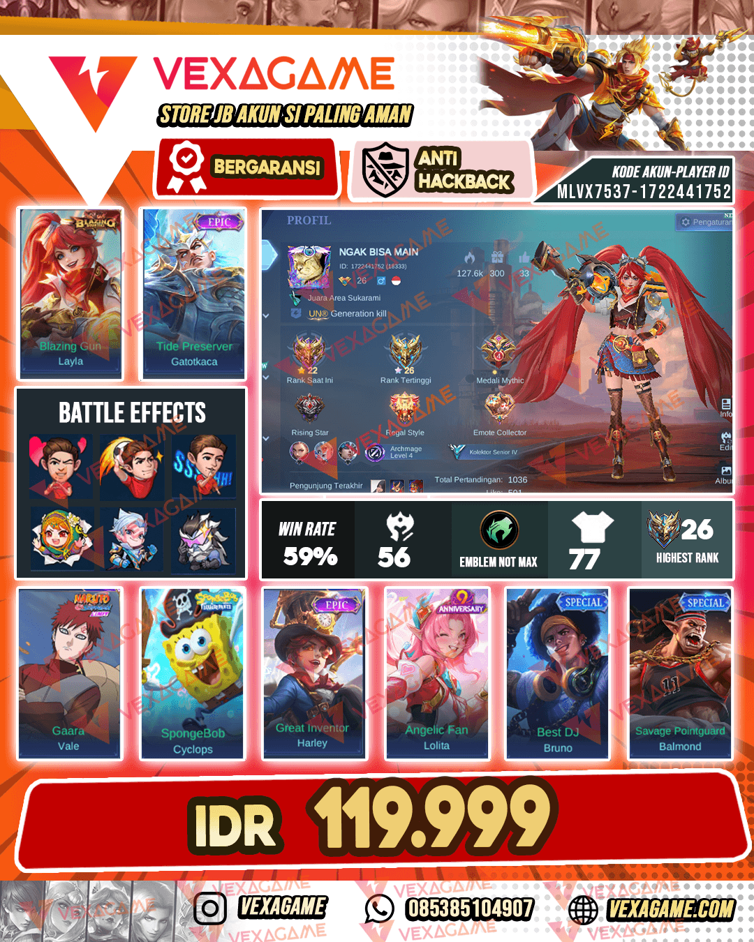 Layla Blazing | Gatot Epic