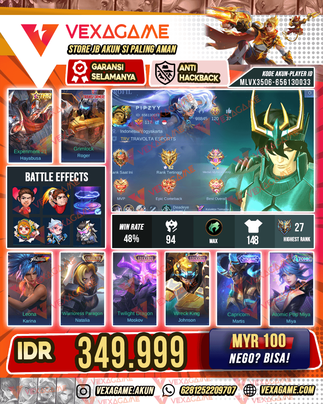 Chou Saint Saiya | Tas - Tas ON