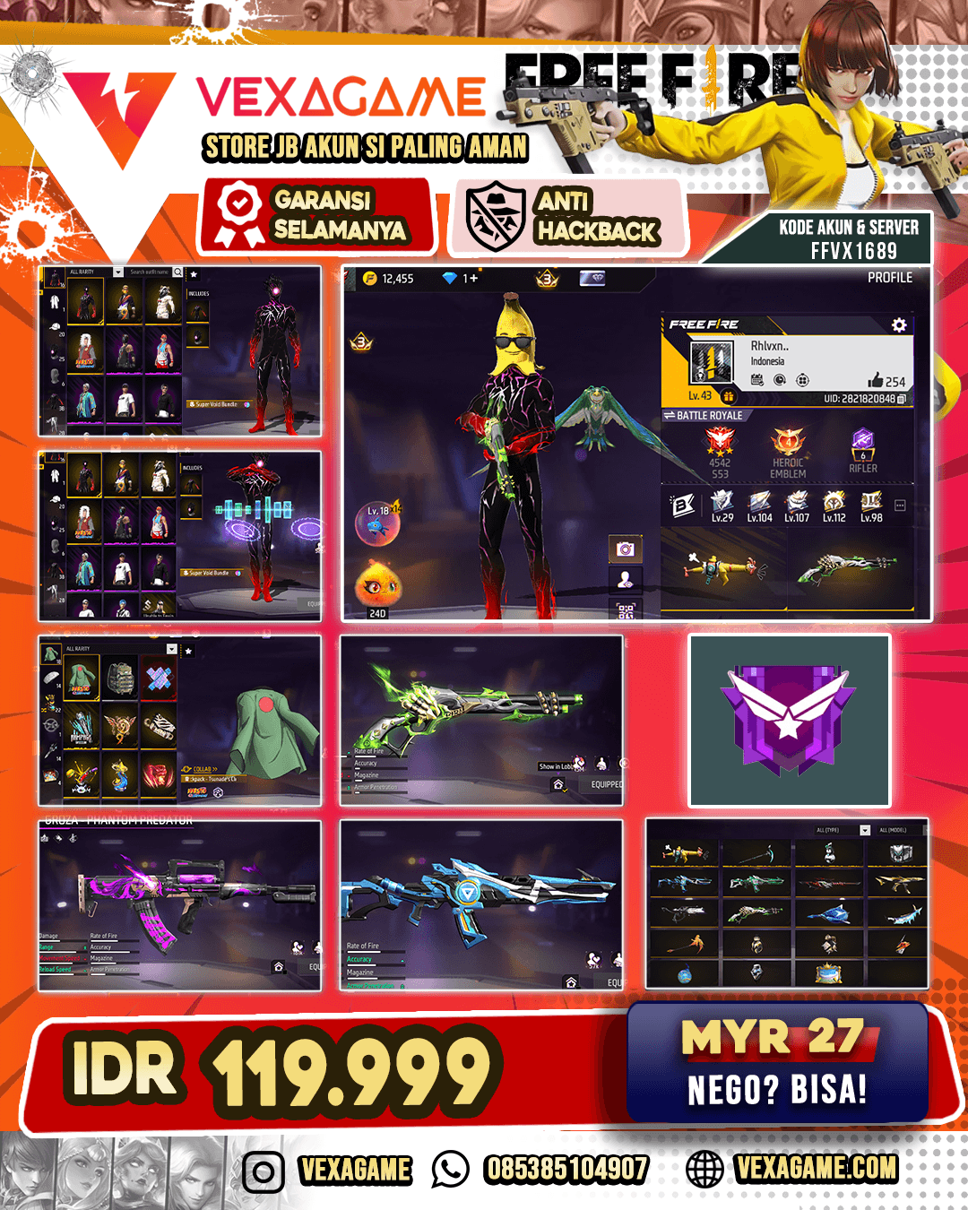 Sg Lumut | Bundle Void | Vault OTW 50