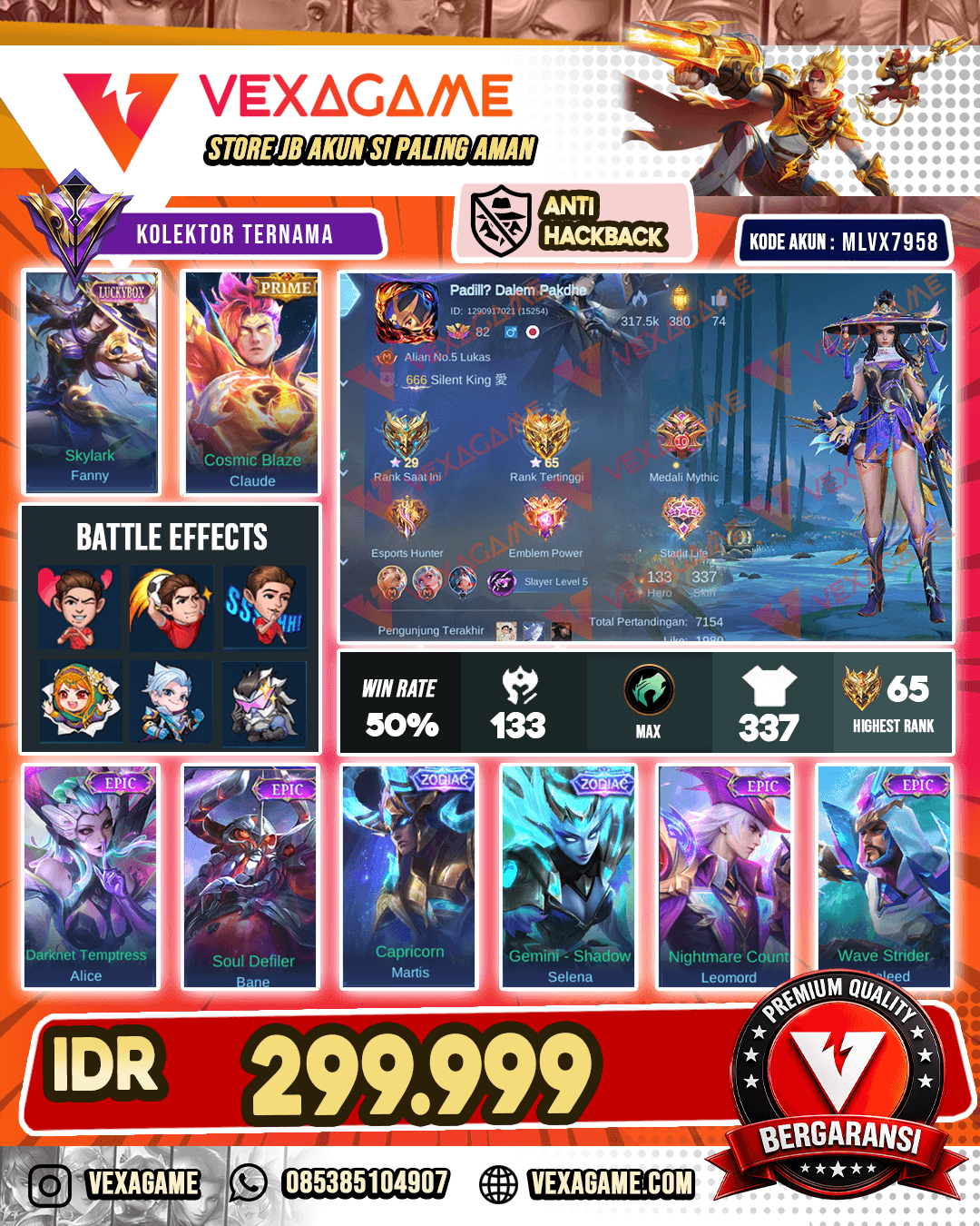 Fanny luckybox | Claude Prime