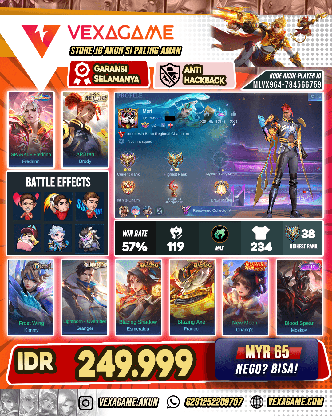 Brody Champion X Fredrinn Sparkle