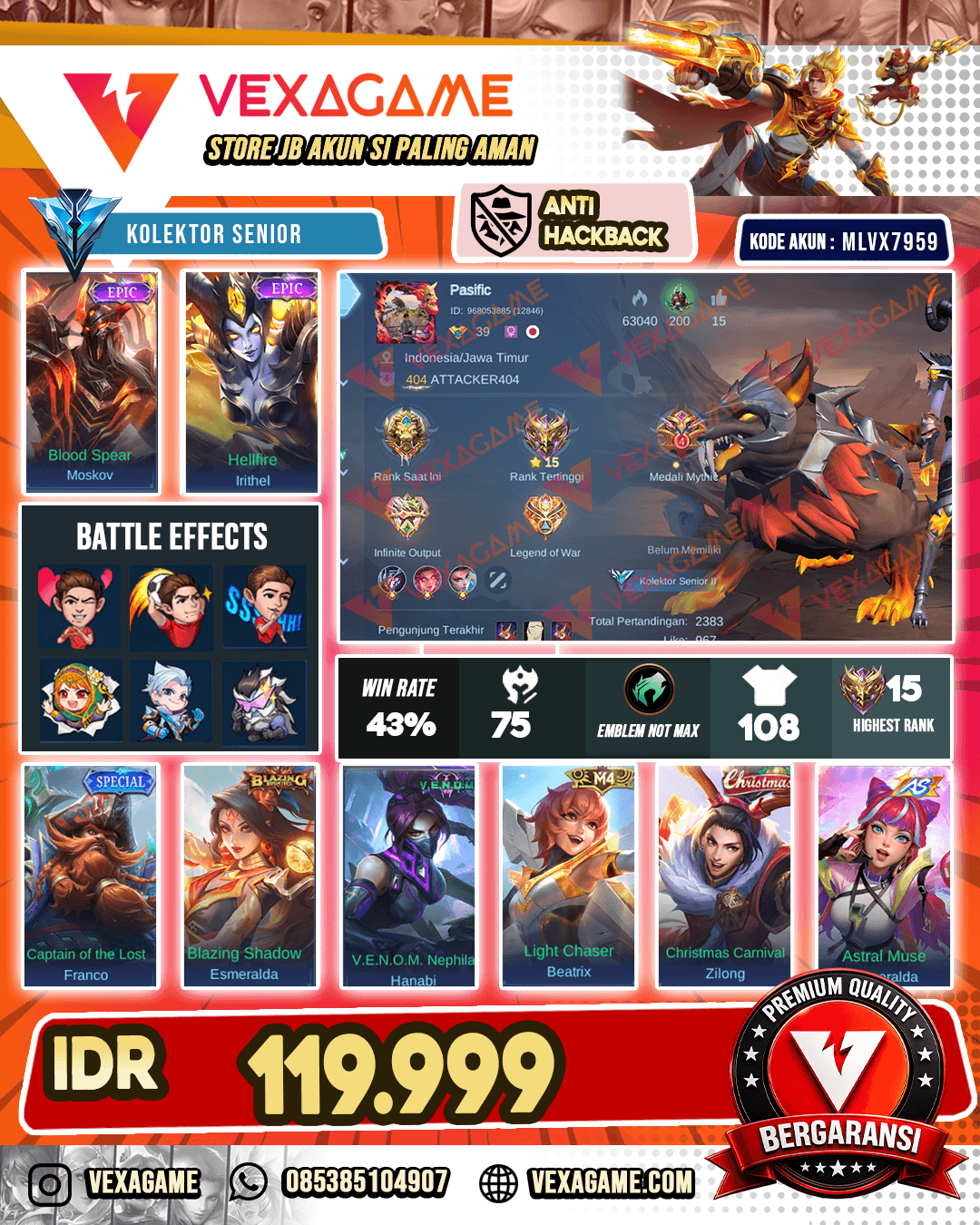 Mokov Epic | Irithel Epic