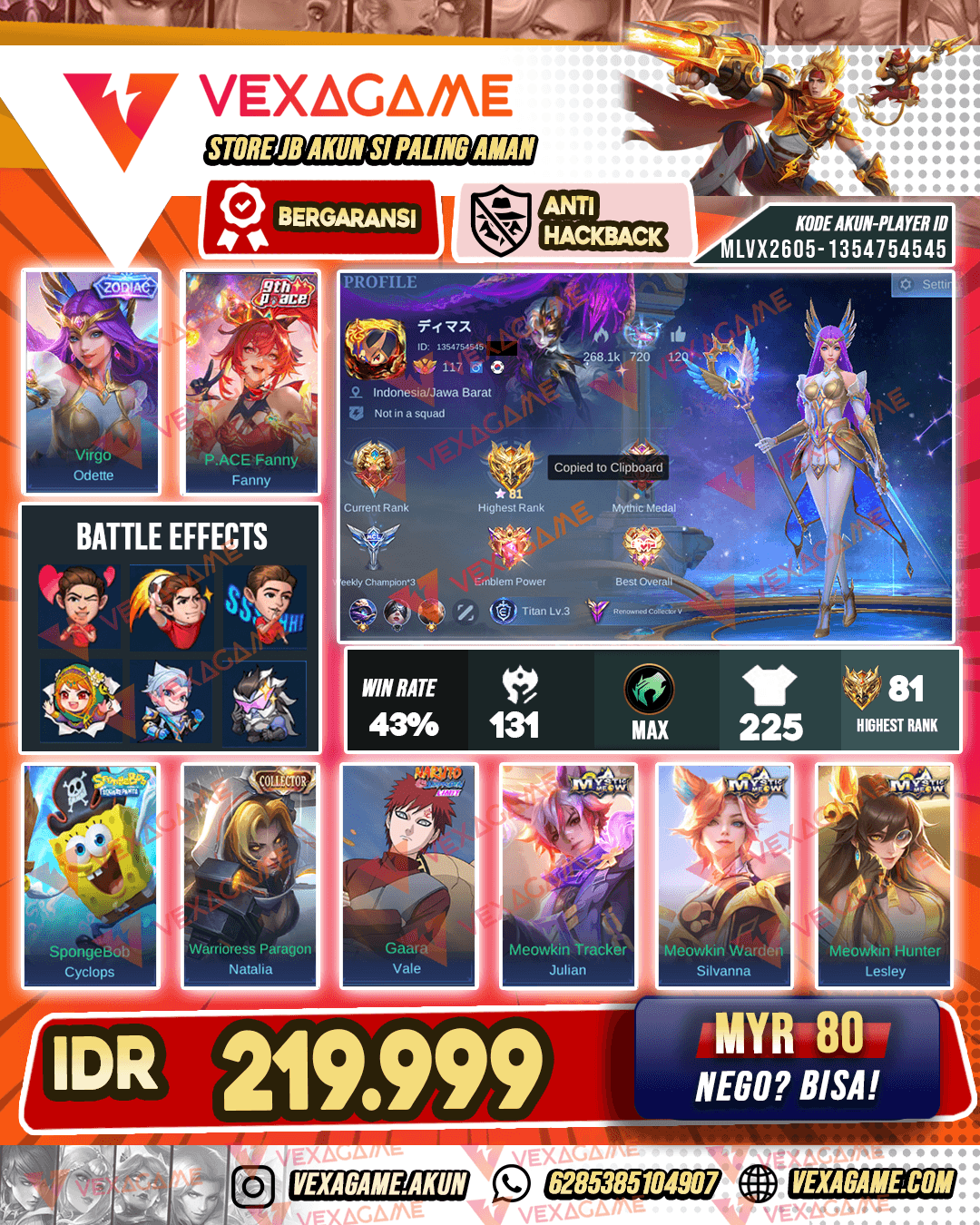 Oddete Zodiac | ALL MAX