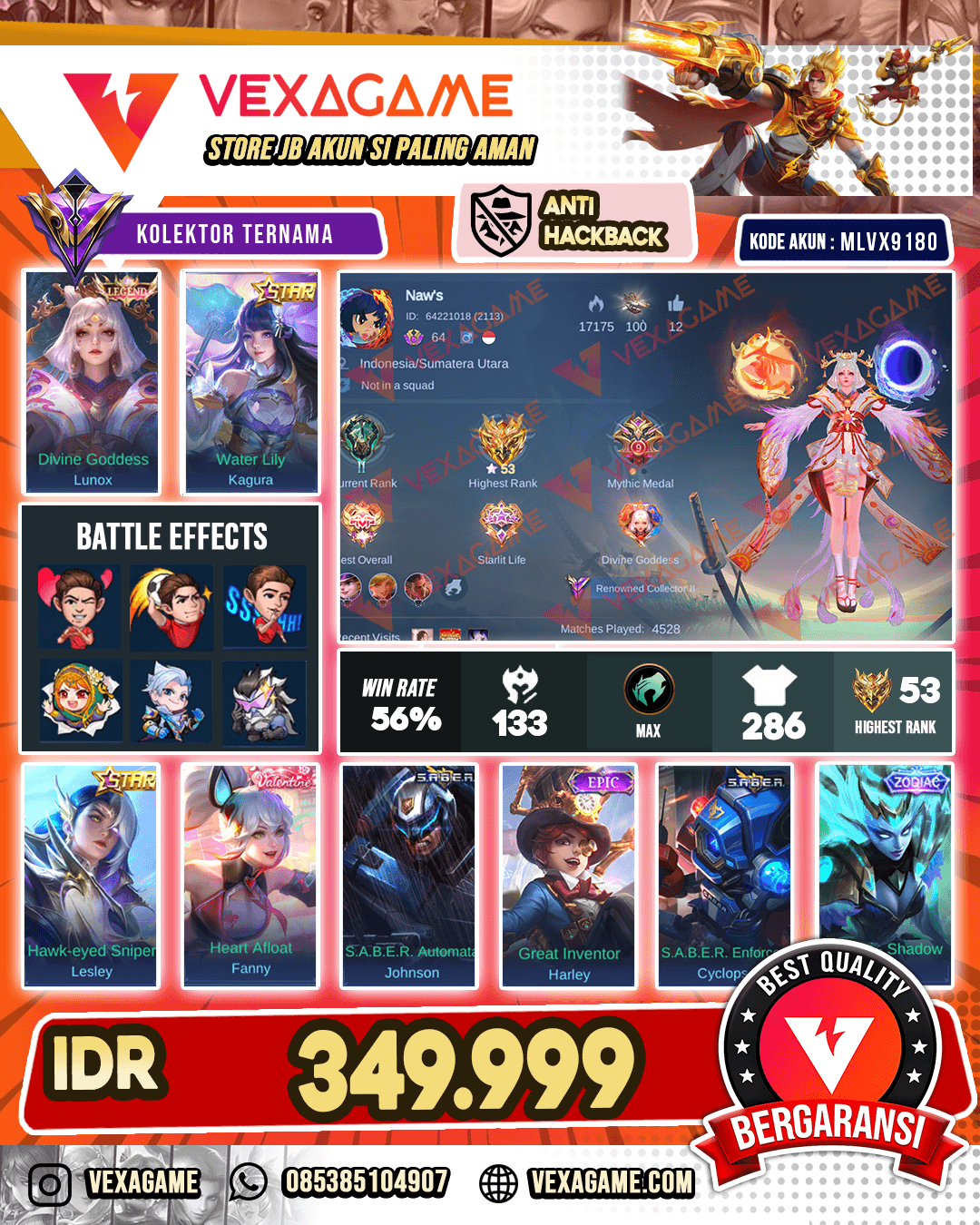 Lunox Legend | 2 Annual Star