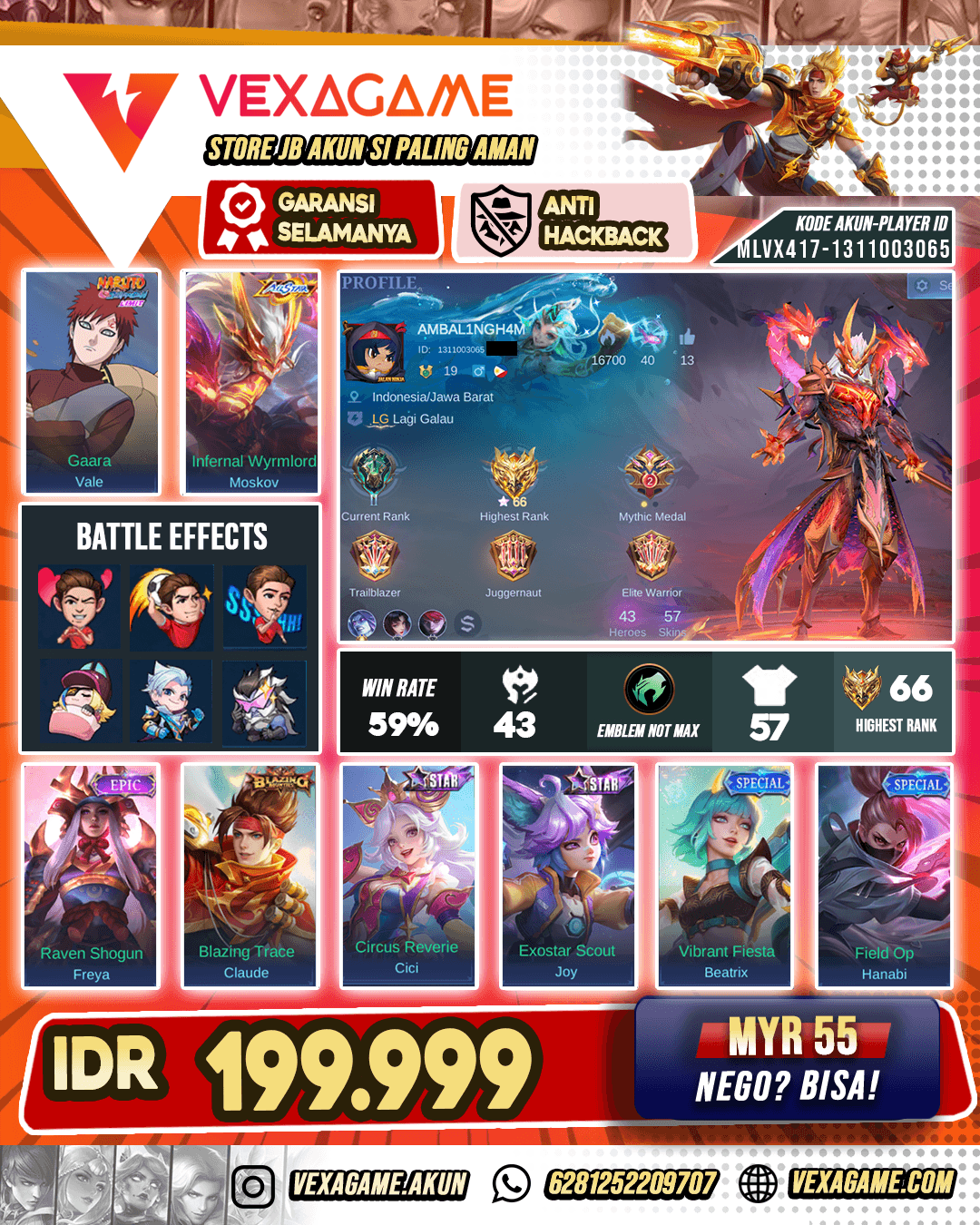 Moskov allstar murah