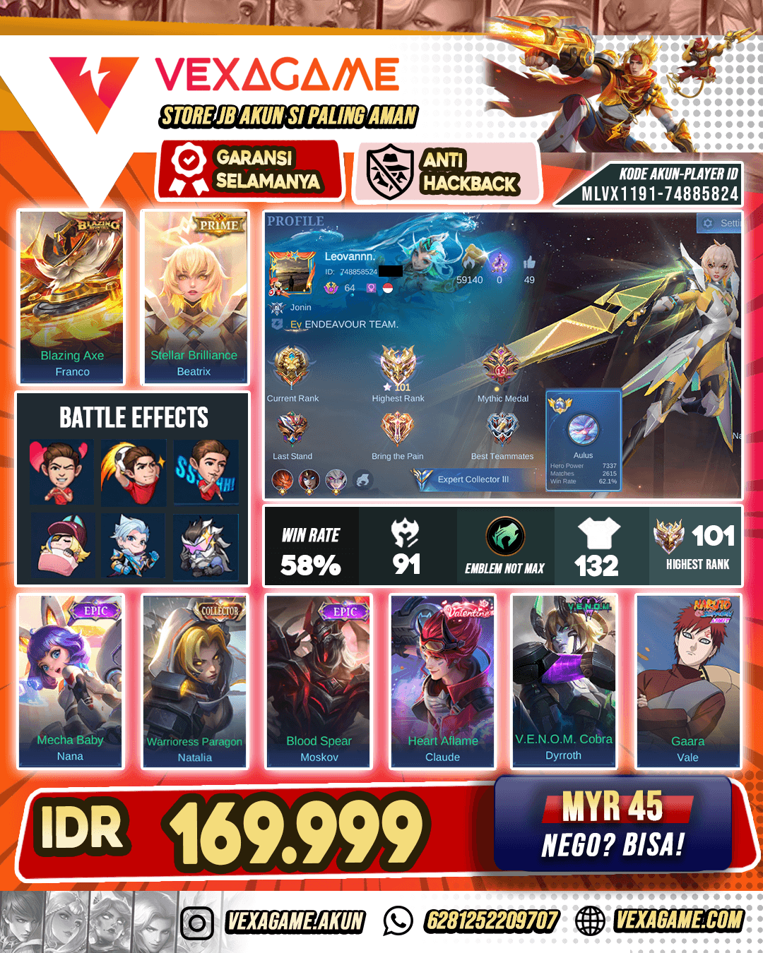 Beatrix Prime Ex IMMO