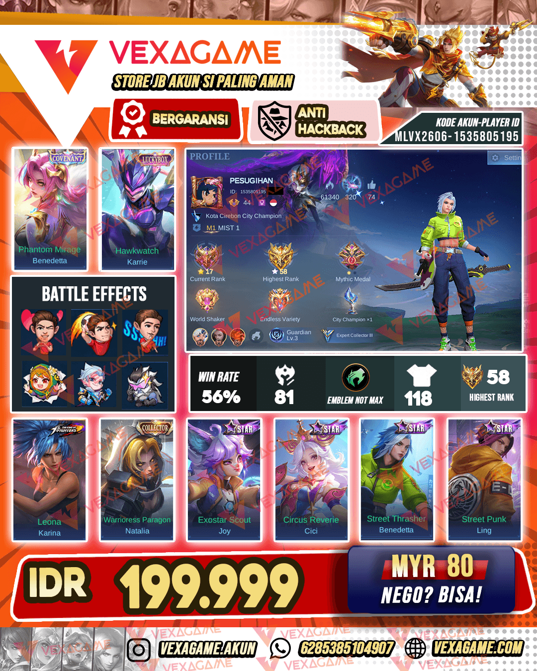 Benedetta X Ling Starlight