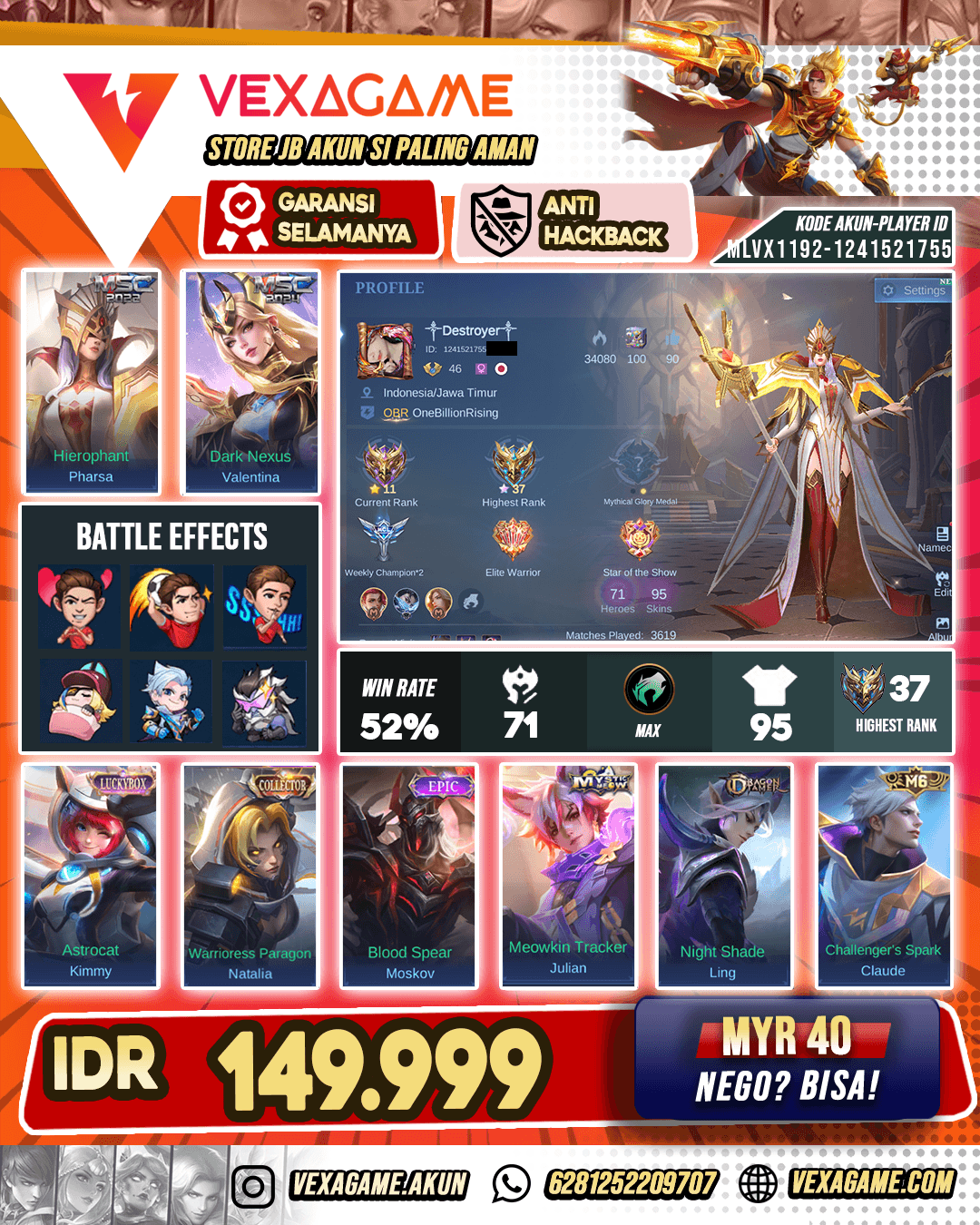 Pharsa MSC X Valentina MSC