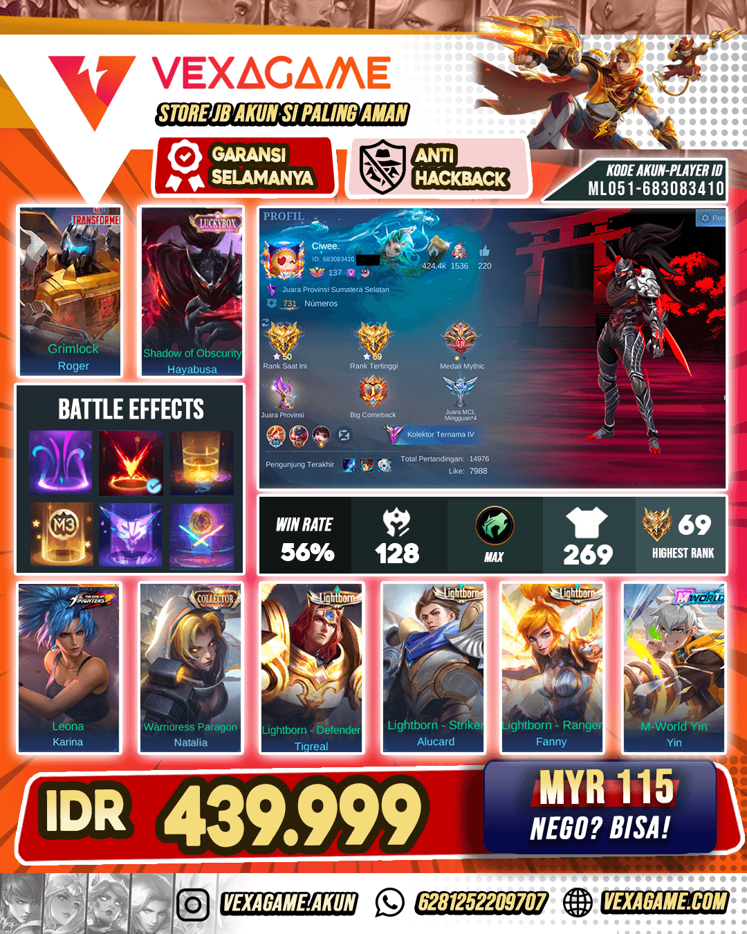 Hayabusa Luckybox Murah
