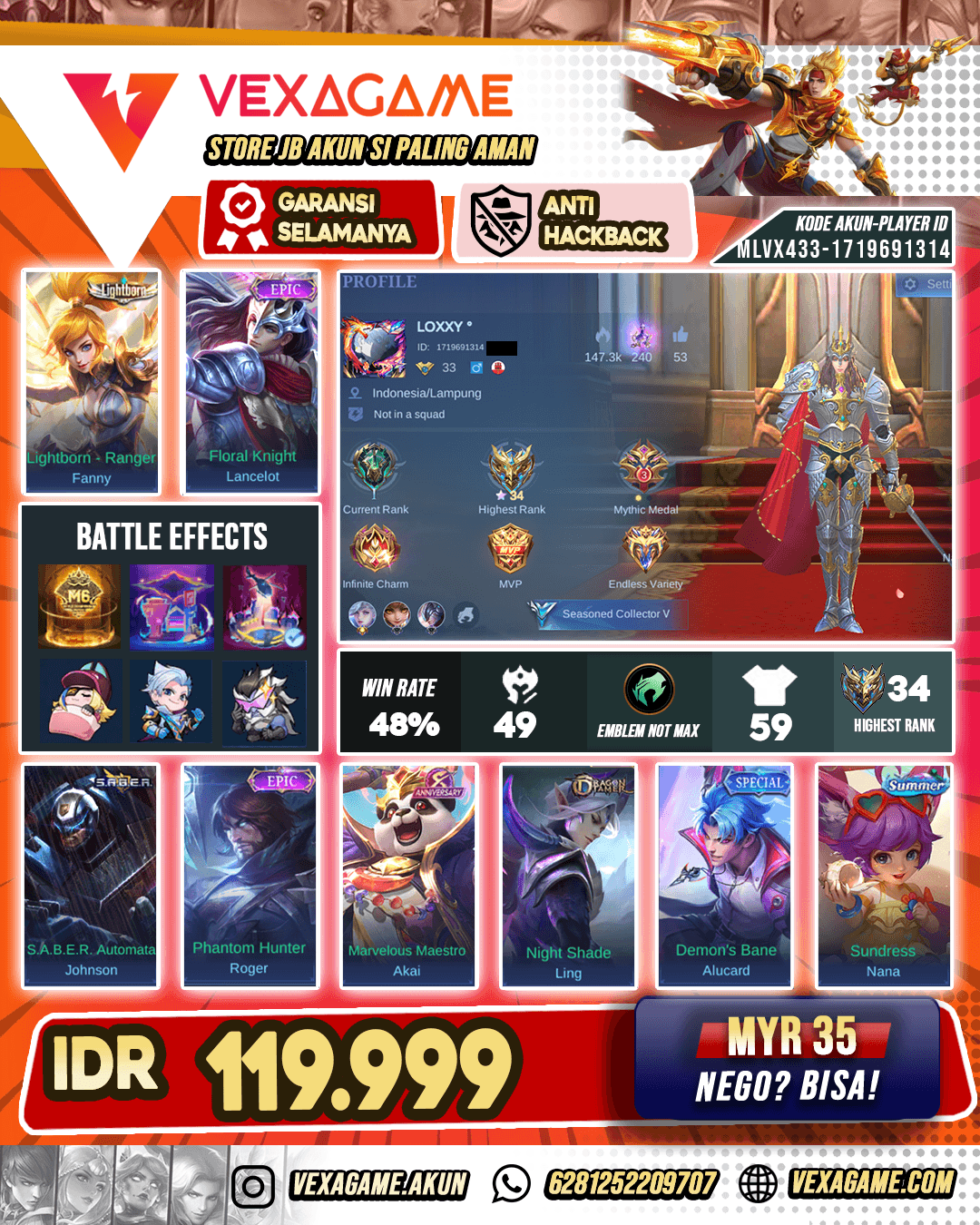 Akun Murah
