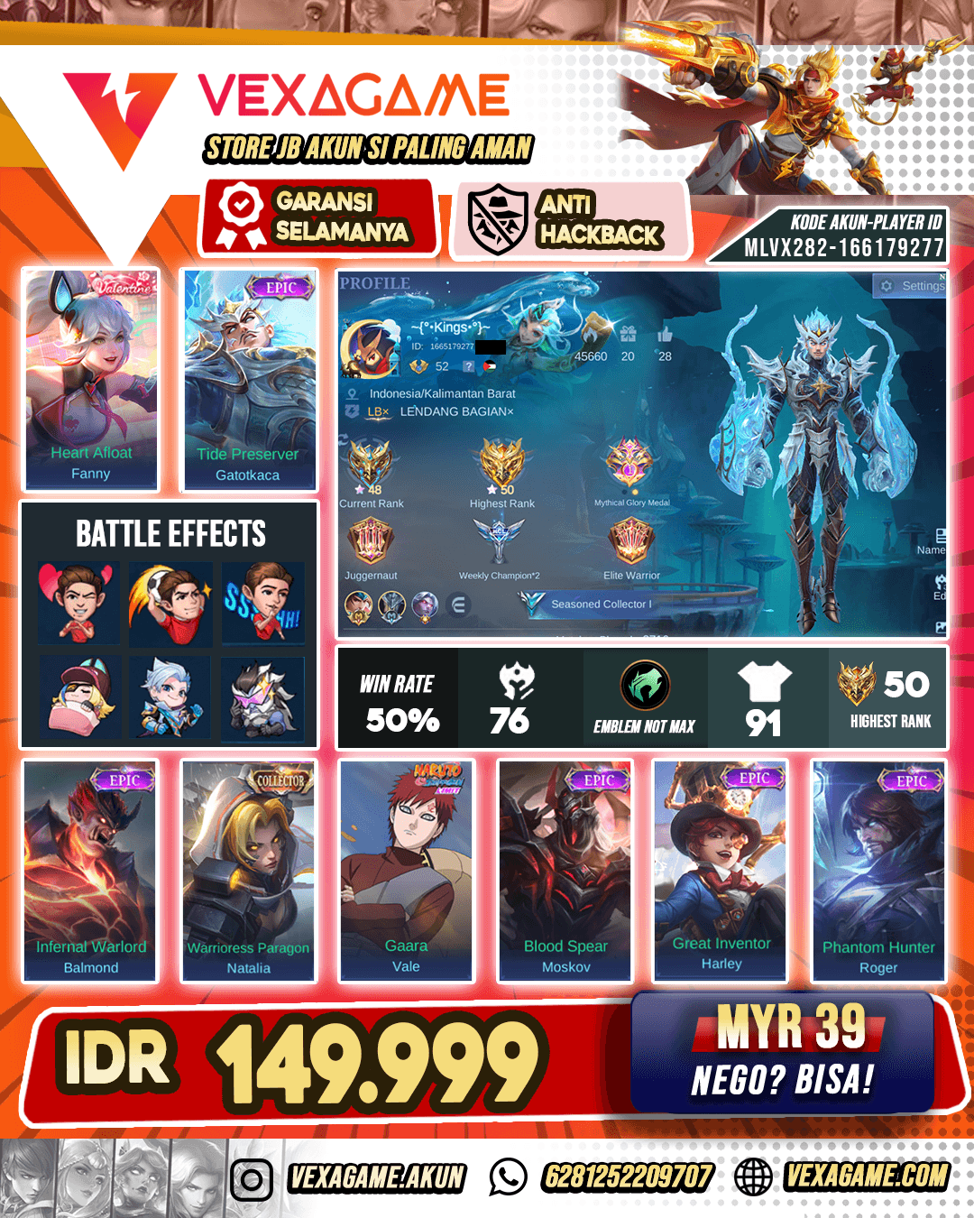 Akun Murah Abis