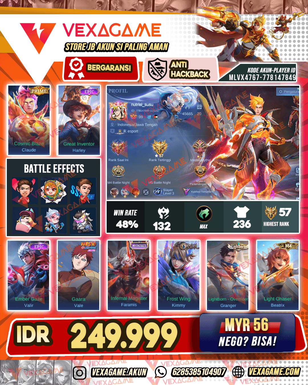 Claude PRIME | Emblem MAX & Hero MAX