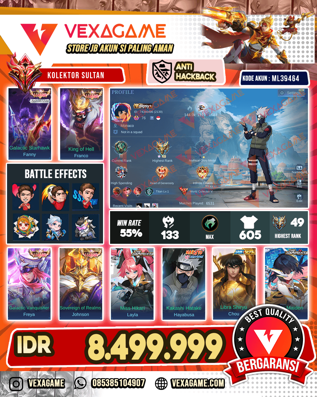 4 Legend | 18 Collector | 3 KOF | Irithel Ducati