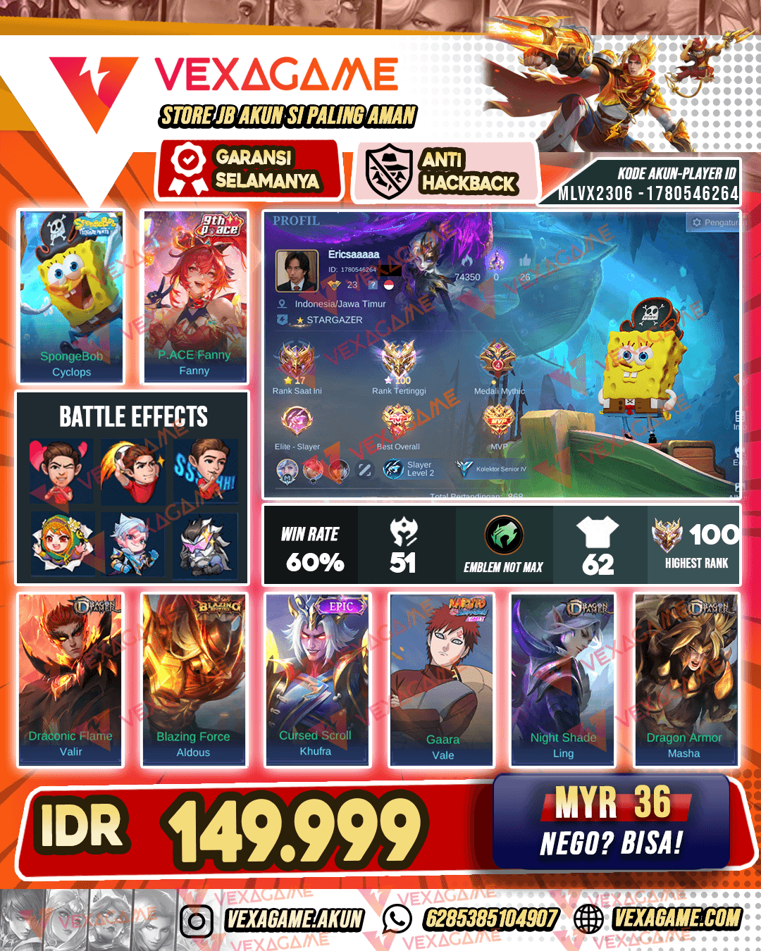 Cyclops SpongeBpb | Polosan EX immortal