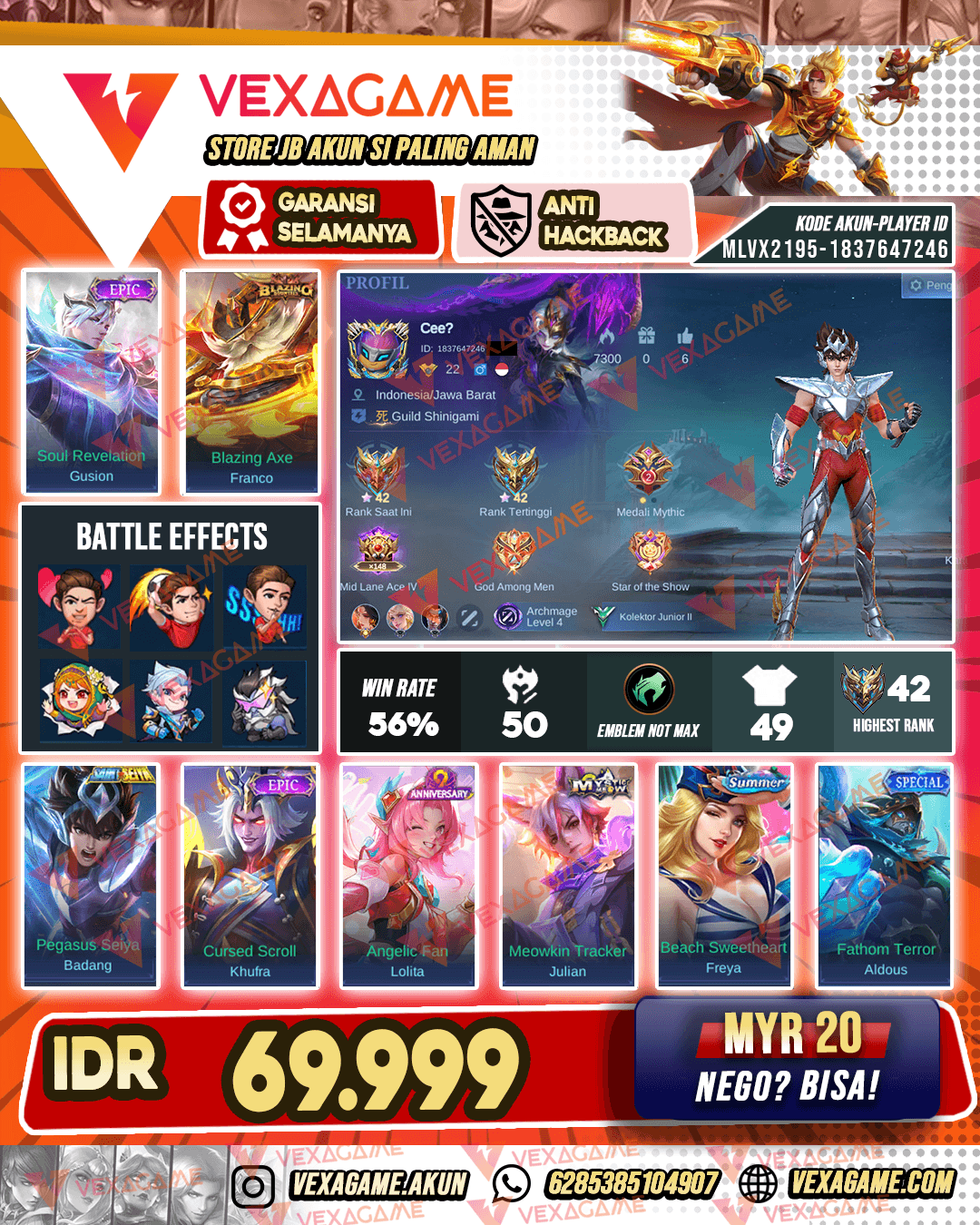 Akun Murah