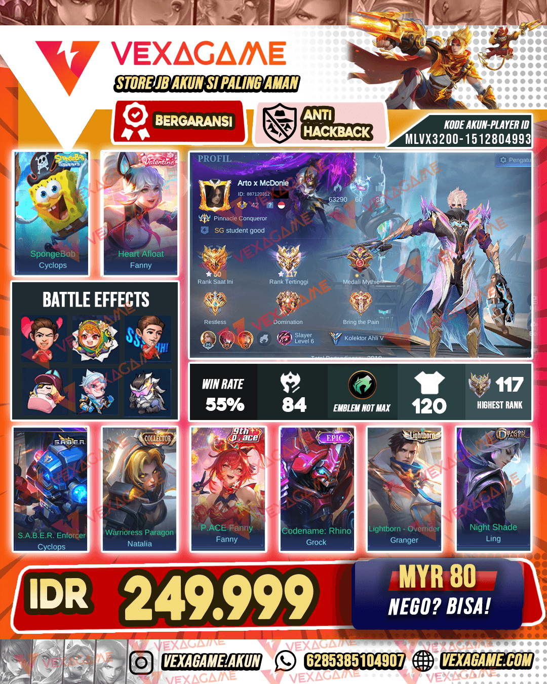 Granger M7 | Ling Dragon Tamer  | Ex Immortal