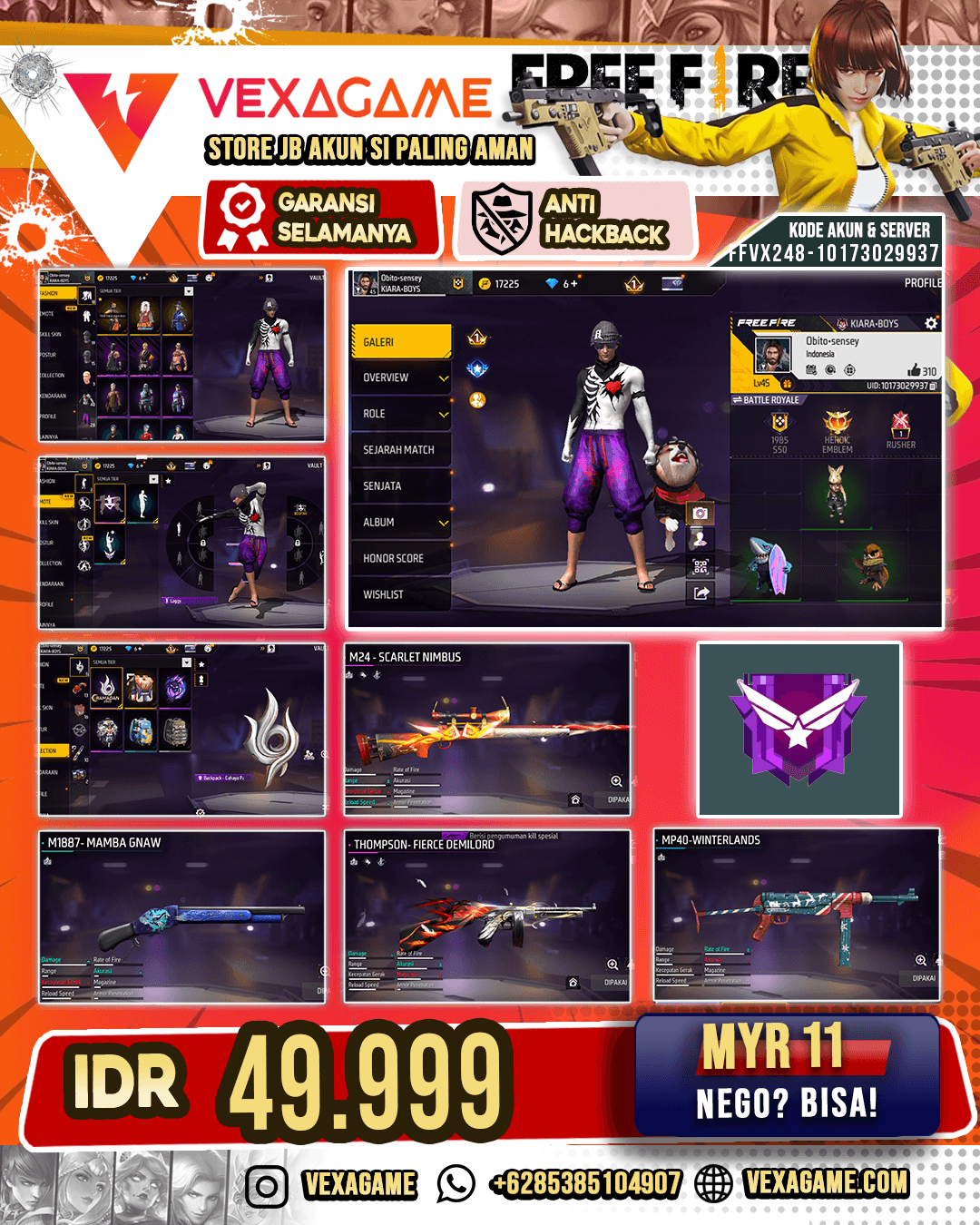 SG Mamba | M24 Scrarlet Nimbus | SPAS12 Winterlands