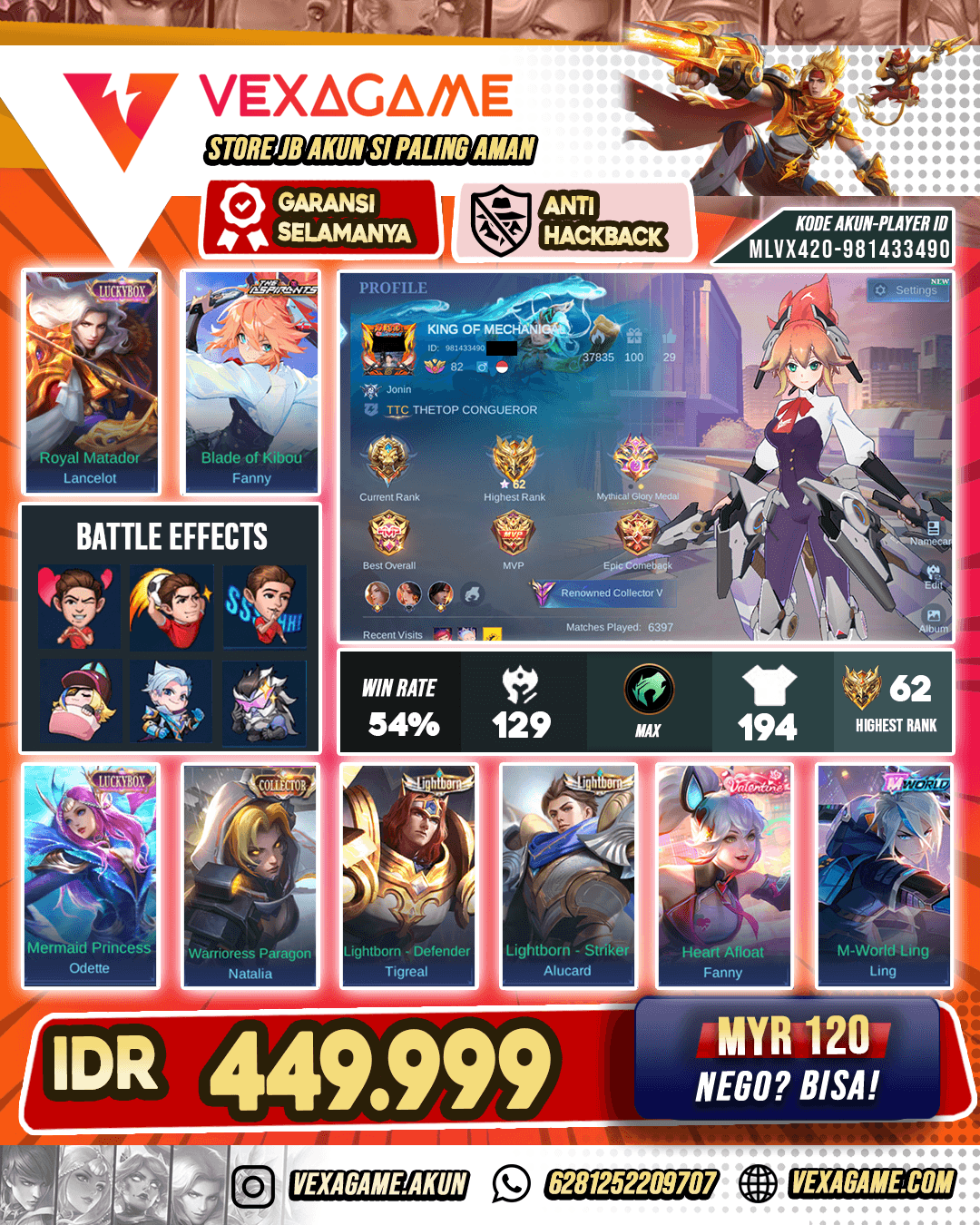 Fanny Asphirant Murah