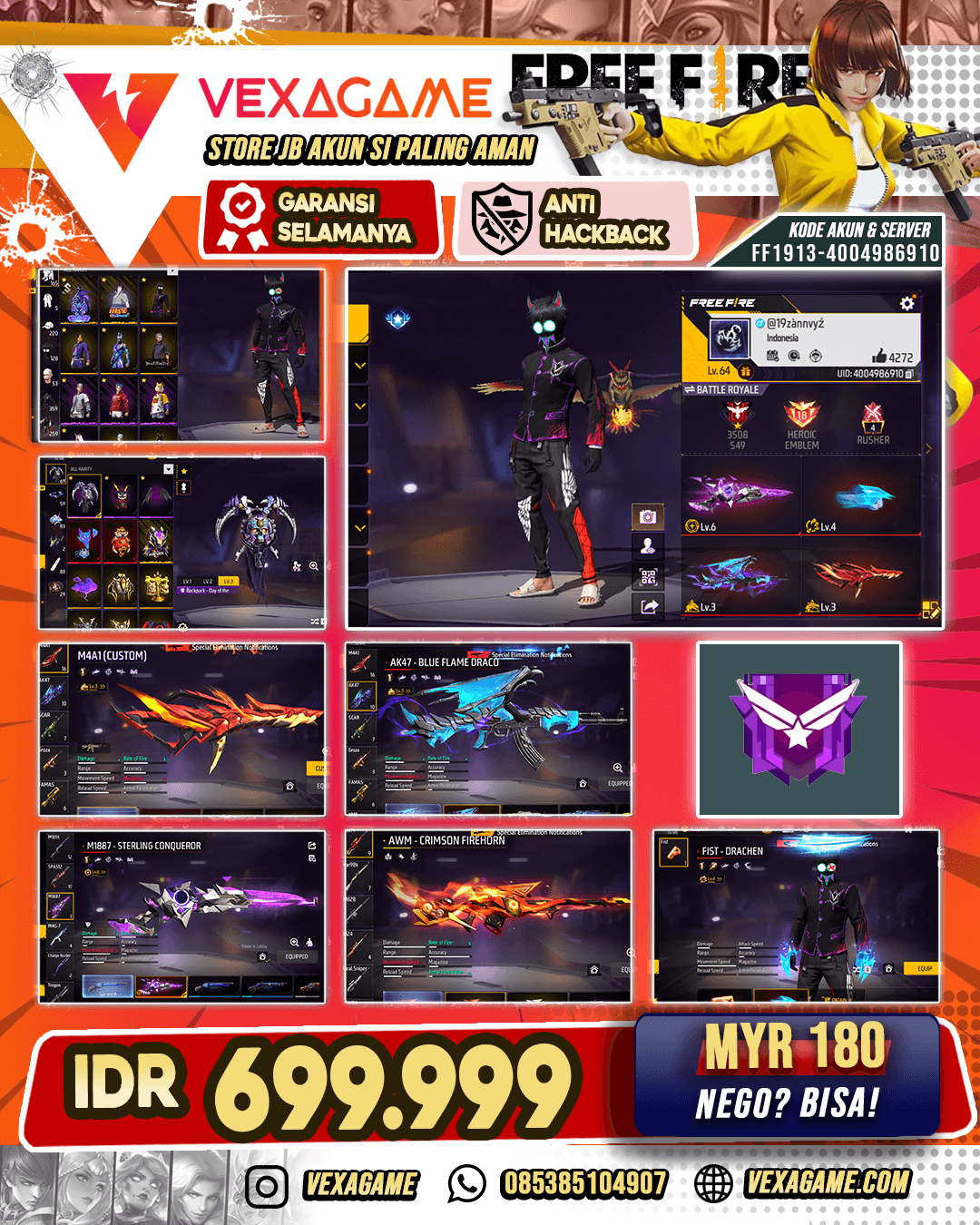 4 EVO | SG Sterling Vault 300++
