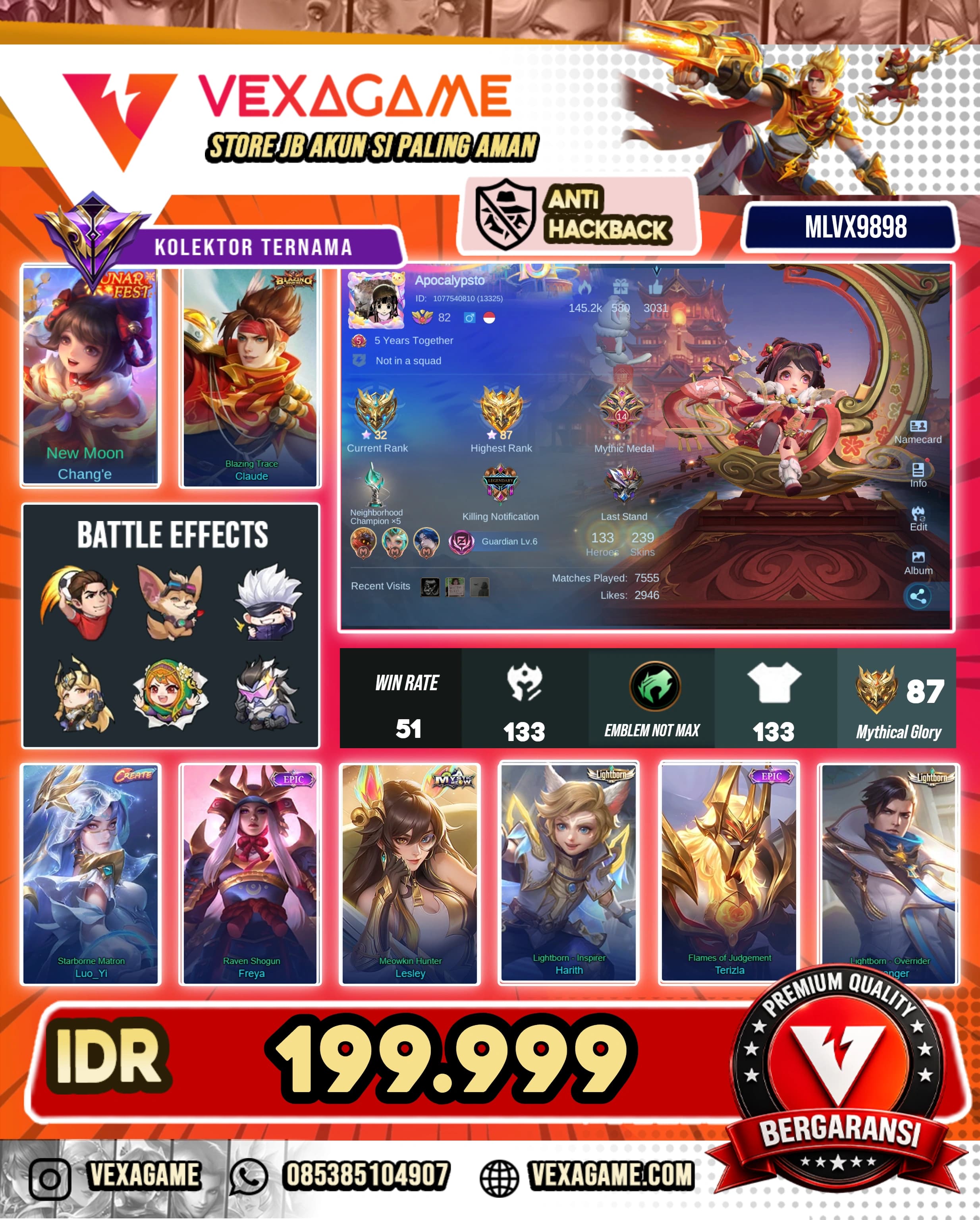 Change Lunar Fest | Claude Blazing