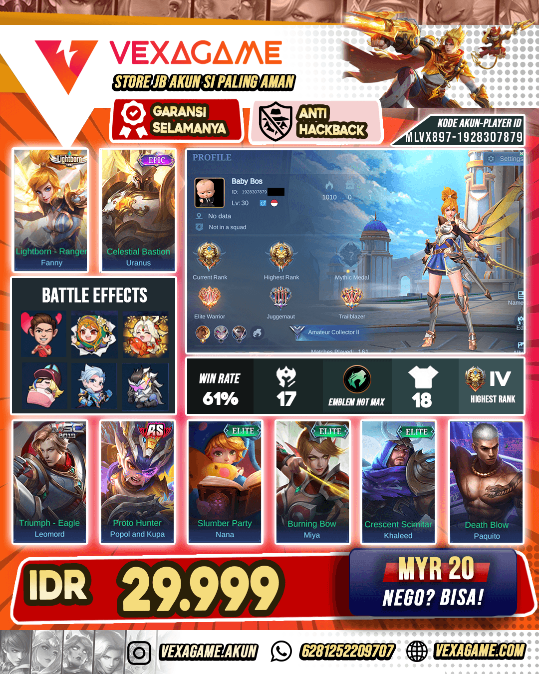 Akun Murah Meriah