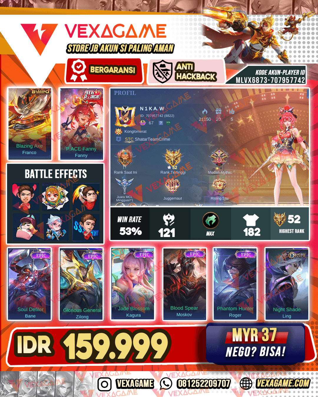 Fanny Pace | Franco Blazing Emblem Max