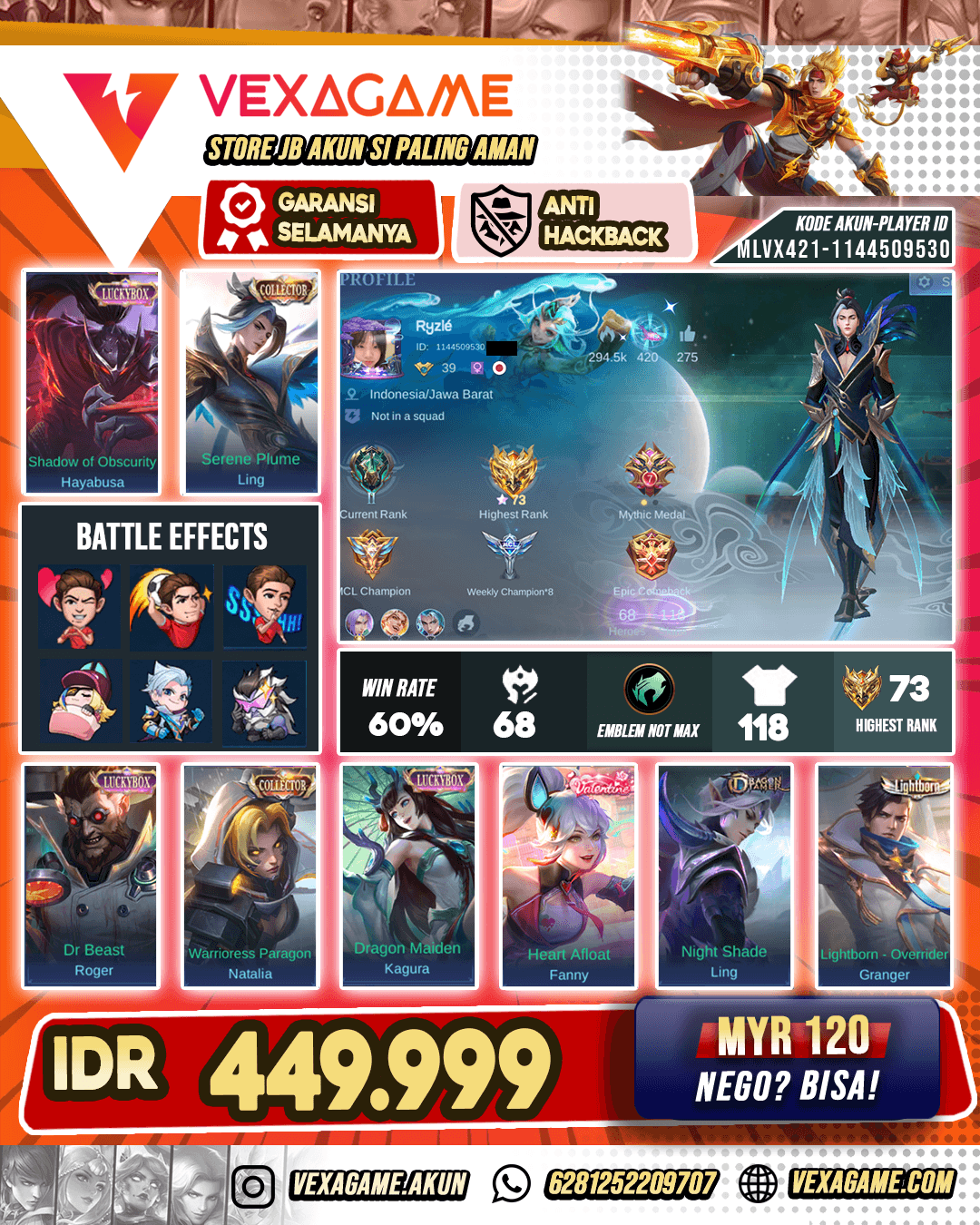 Ling Collector Murah