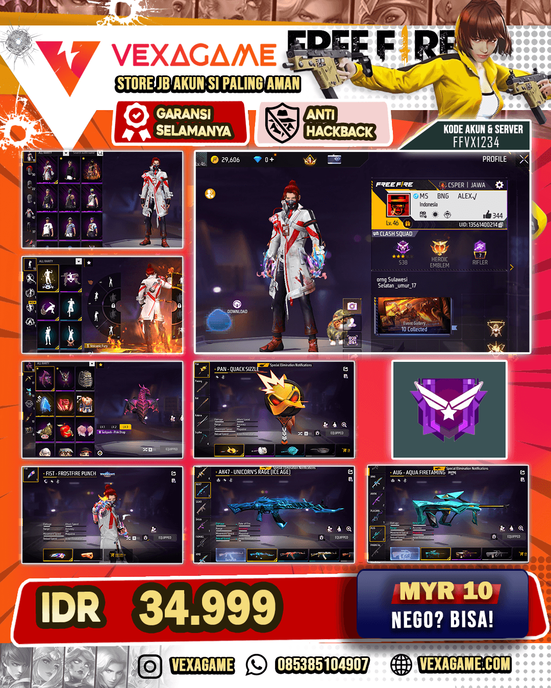 AKUN MURAH Tinju Frosfire