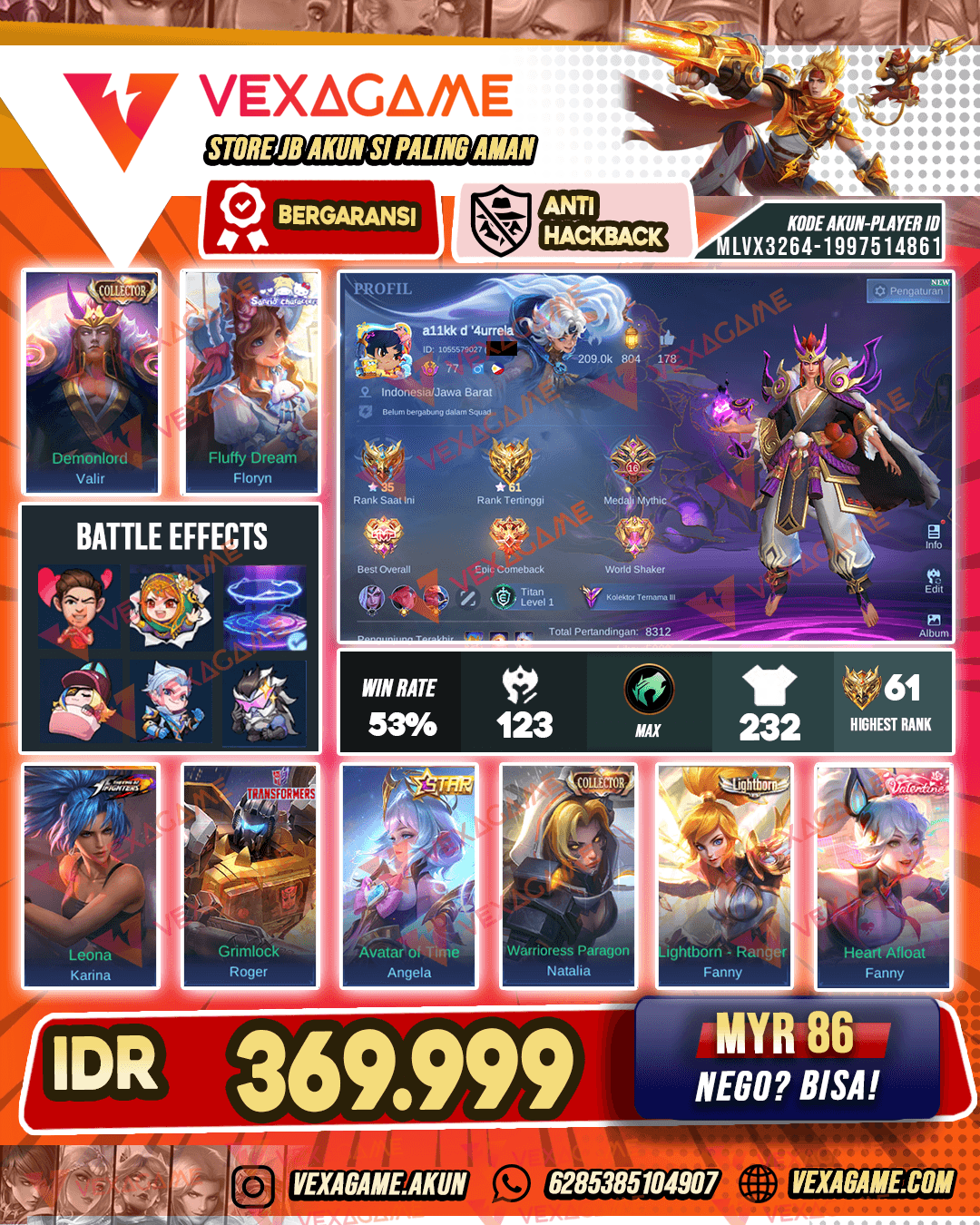 Valir Collector | Floryn Sanrio