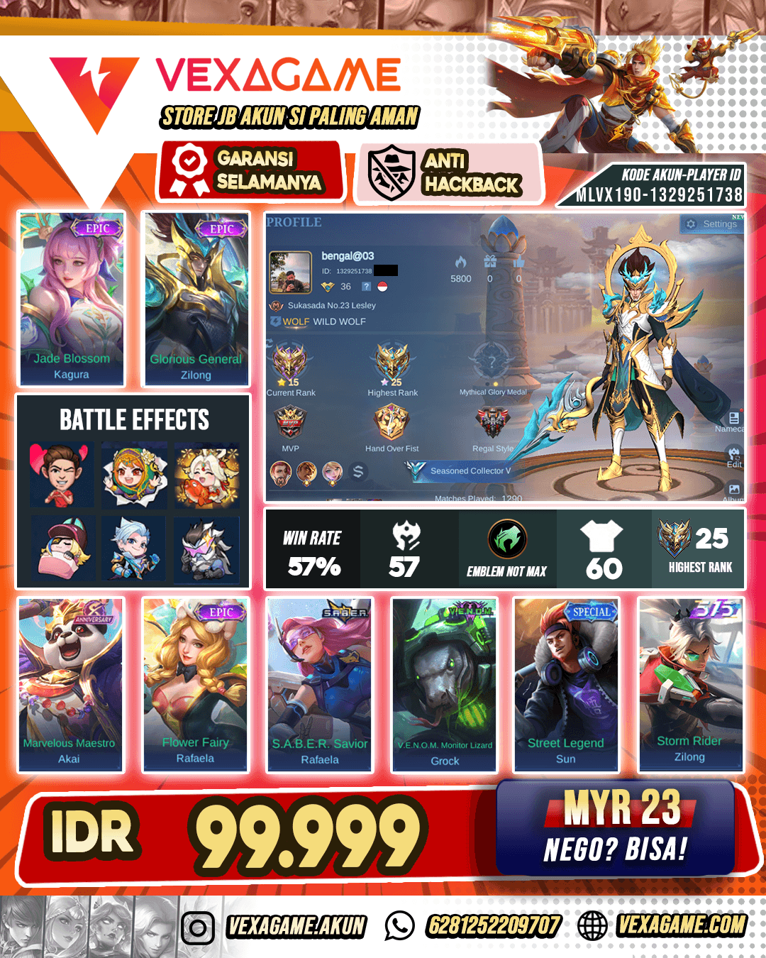 Akun Murah