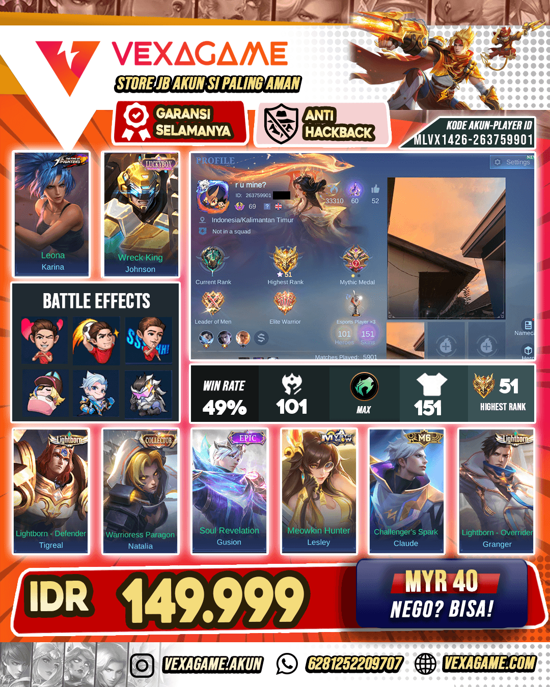 Jhonson Luckybox X Karina KoF