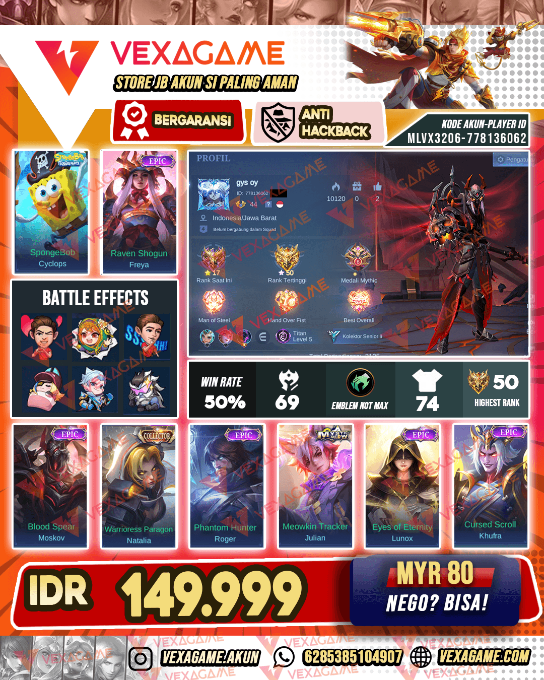 Moskov Epic | Cyclops Spongebob