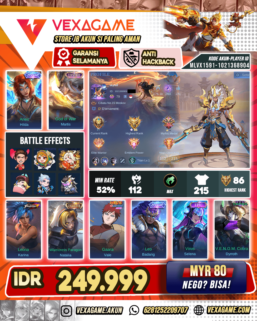 MArtis Luckybox | Badang X Hilda Zodiac