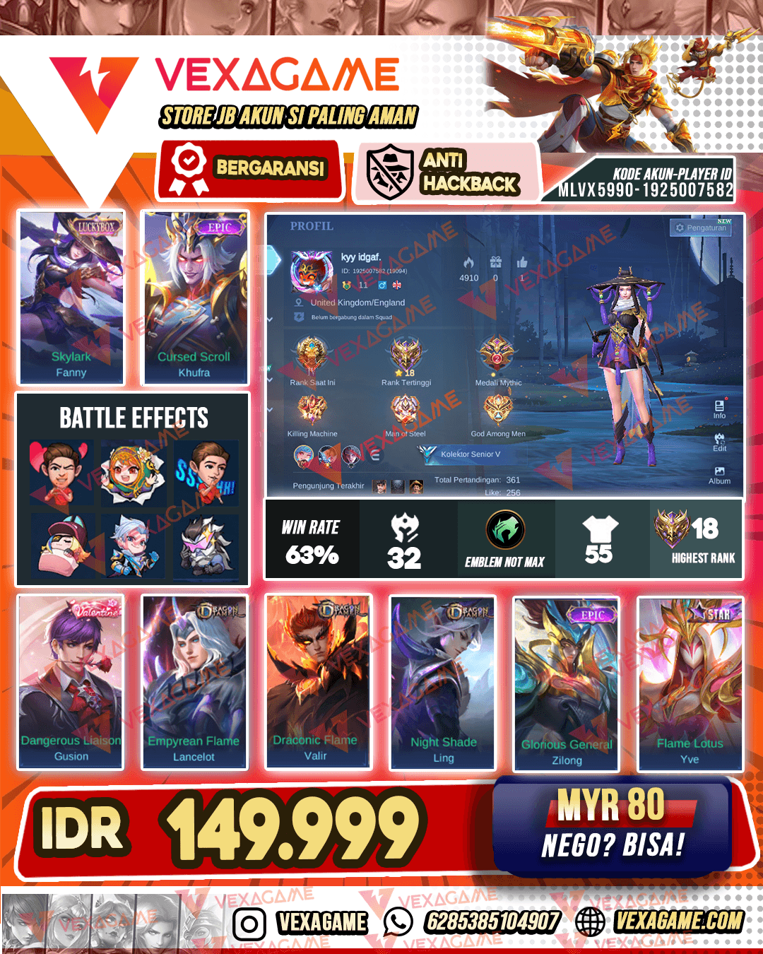 Fanny Luckybox | 3 Dragon Timer