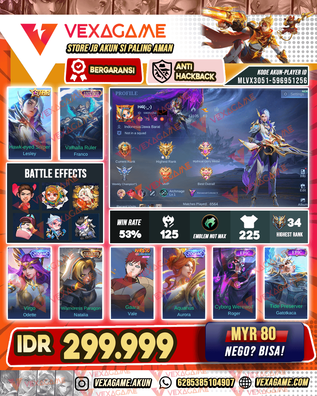 Lesley Annual Star X Franco Luckybox | Emblem MAX