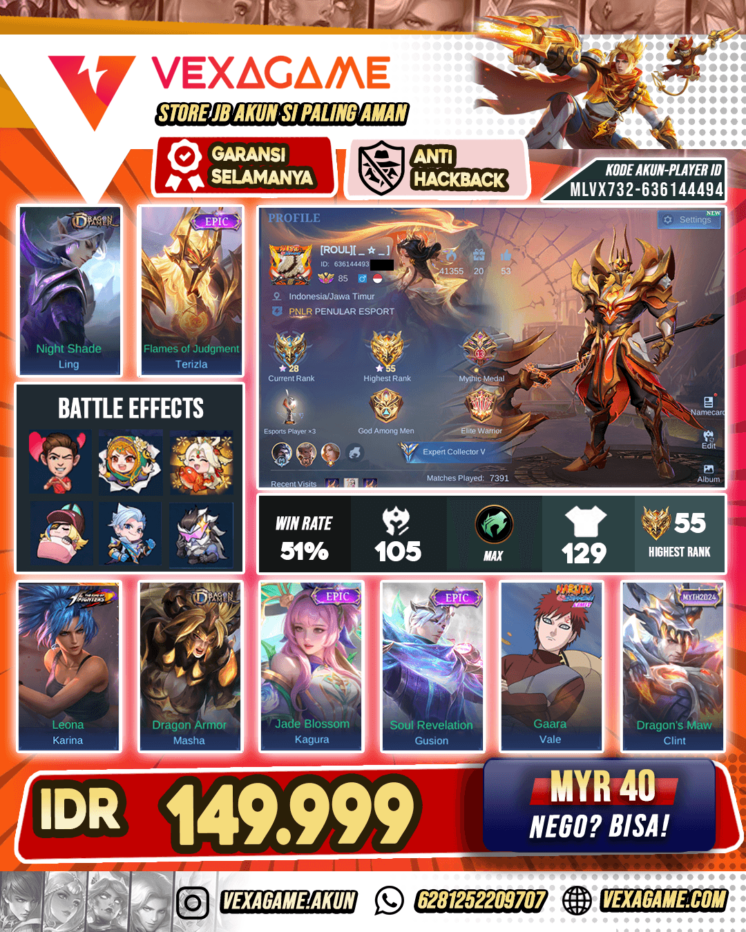Terizla Epic Murah