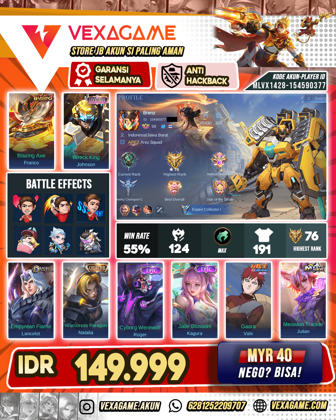 Jhonson Luckybox Murah